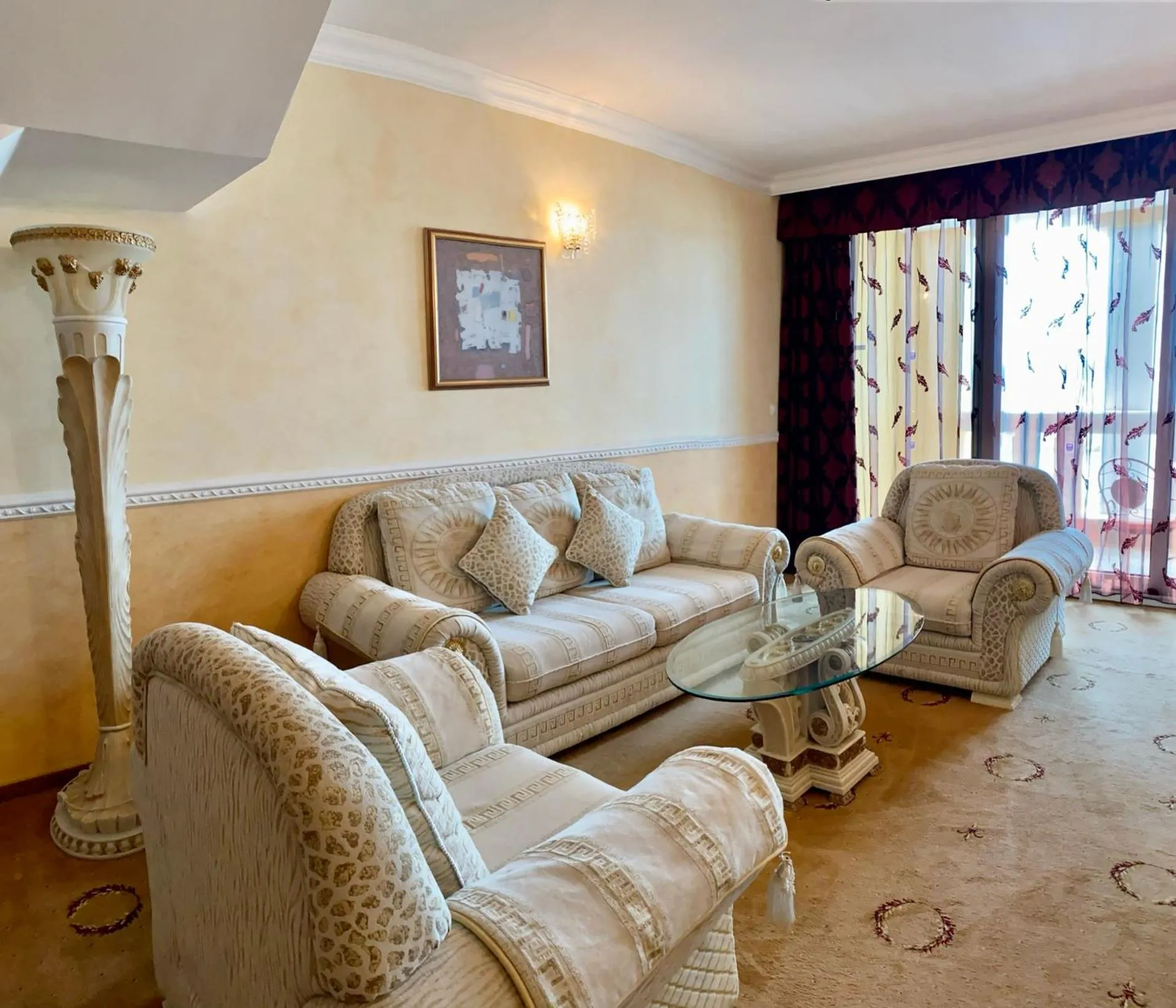 Living room in Duni Marina Beach Hotel - All Inclusive