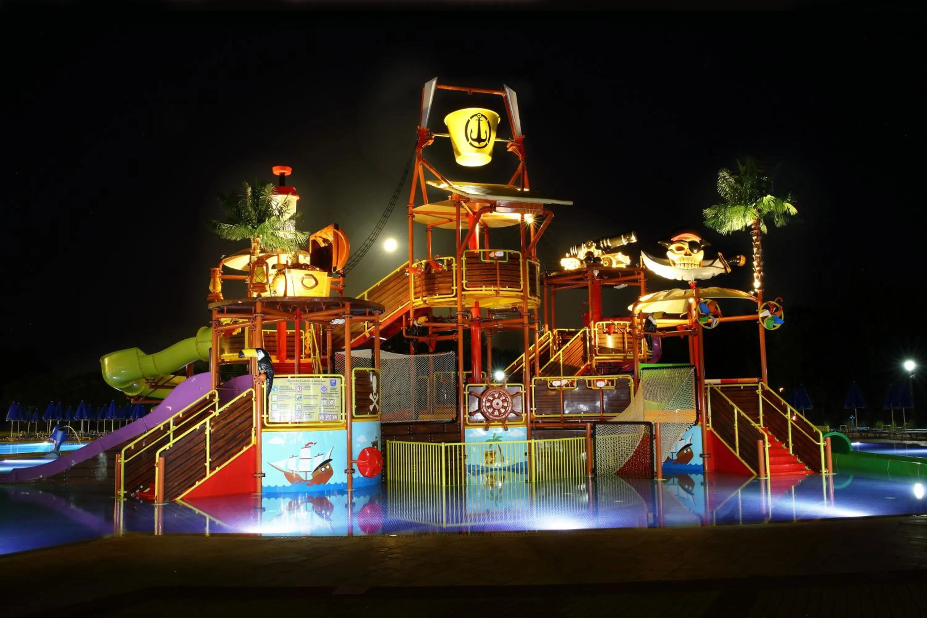 Aqua park in Duni Marina Beach Hotel - All Inclusive