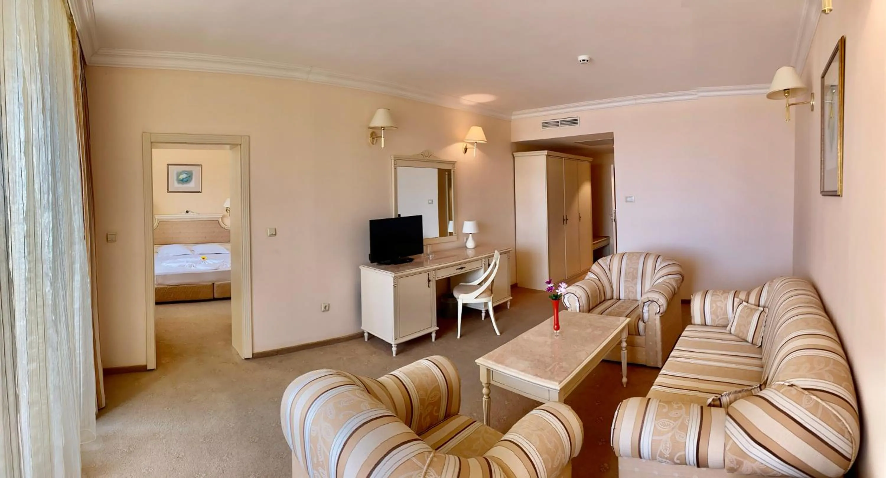 Photo of the whole room, Bed in Duni Marina Beach Hotel - All Inclusive