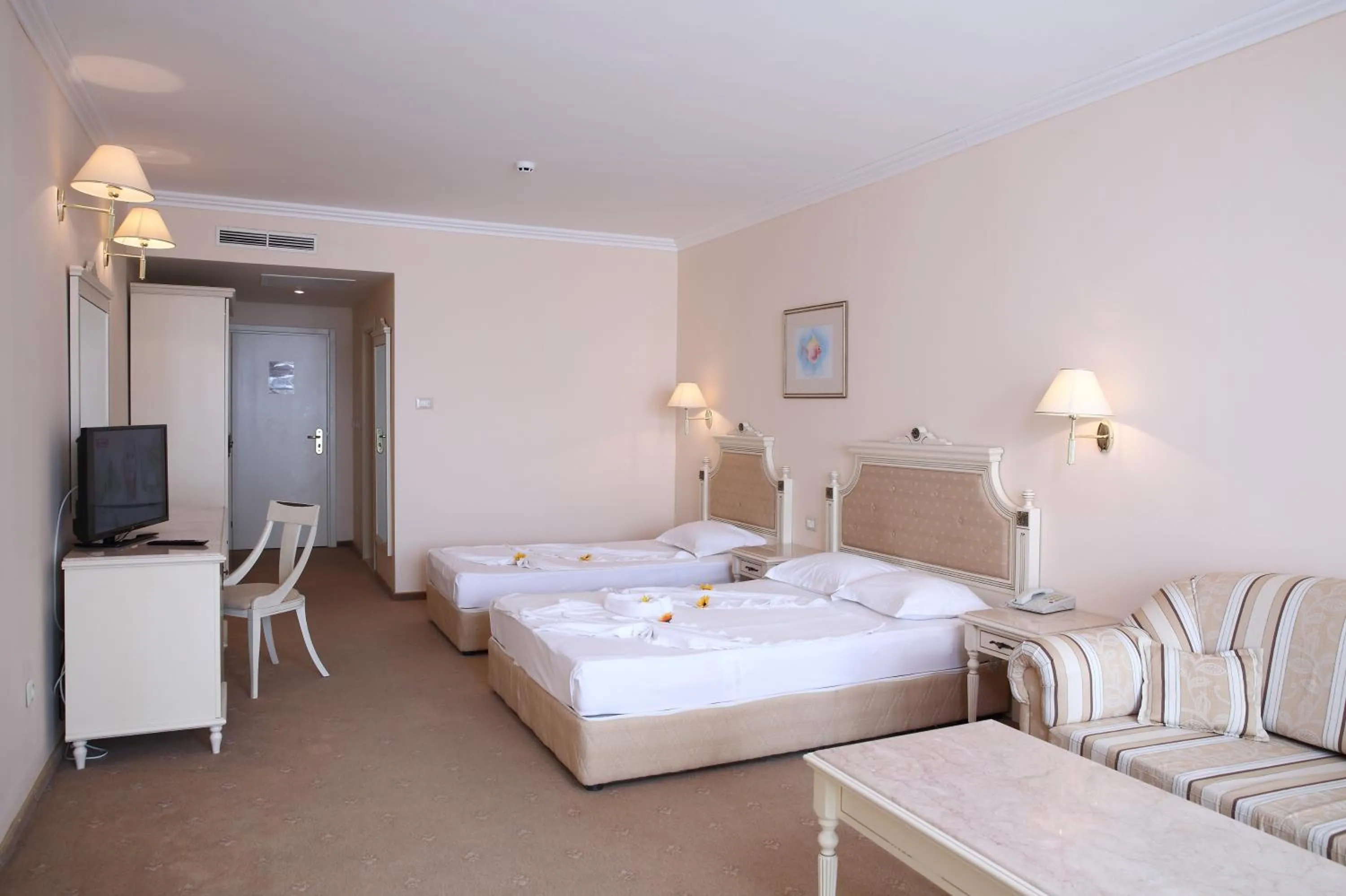 Bed in Duni Marina Beach Hotel - All Inclusive