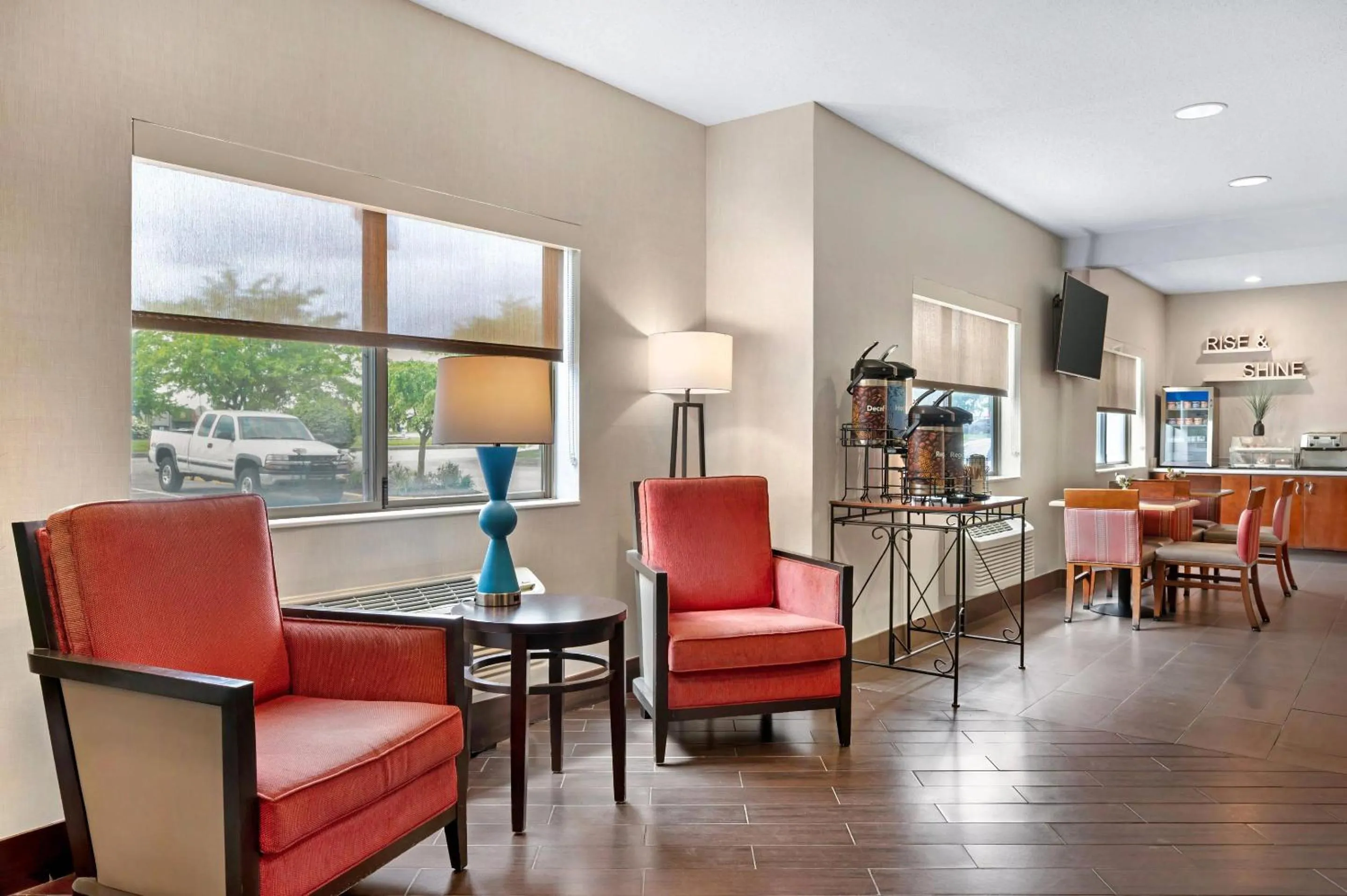 Lobby or reception in Comfort Inn & Suites North Greenfield
