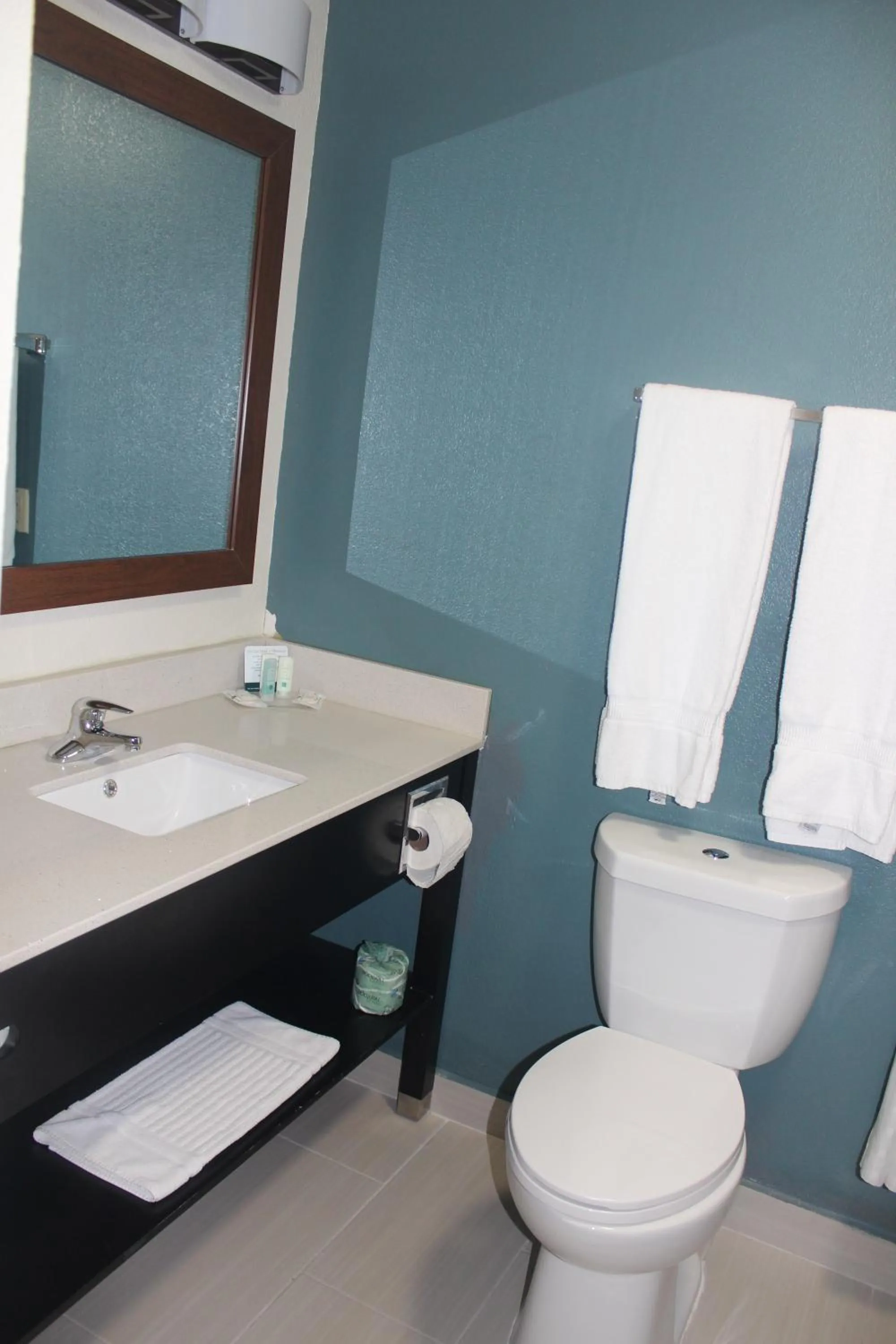 Toilet in Quality Inn North Vernon