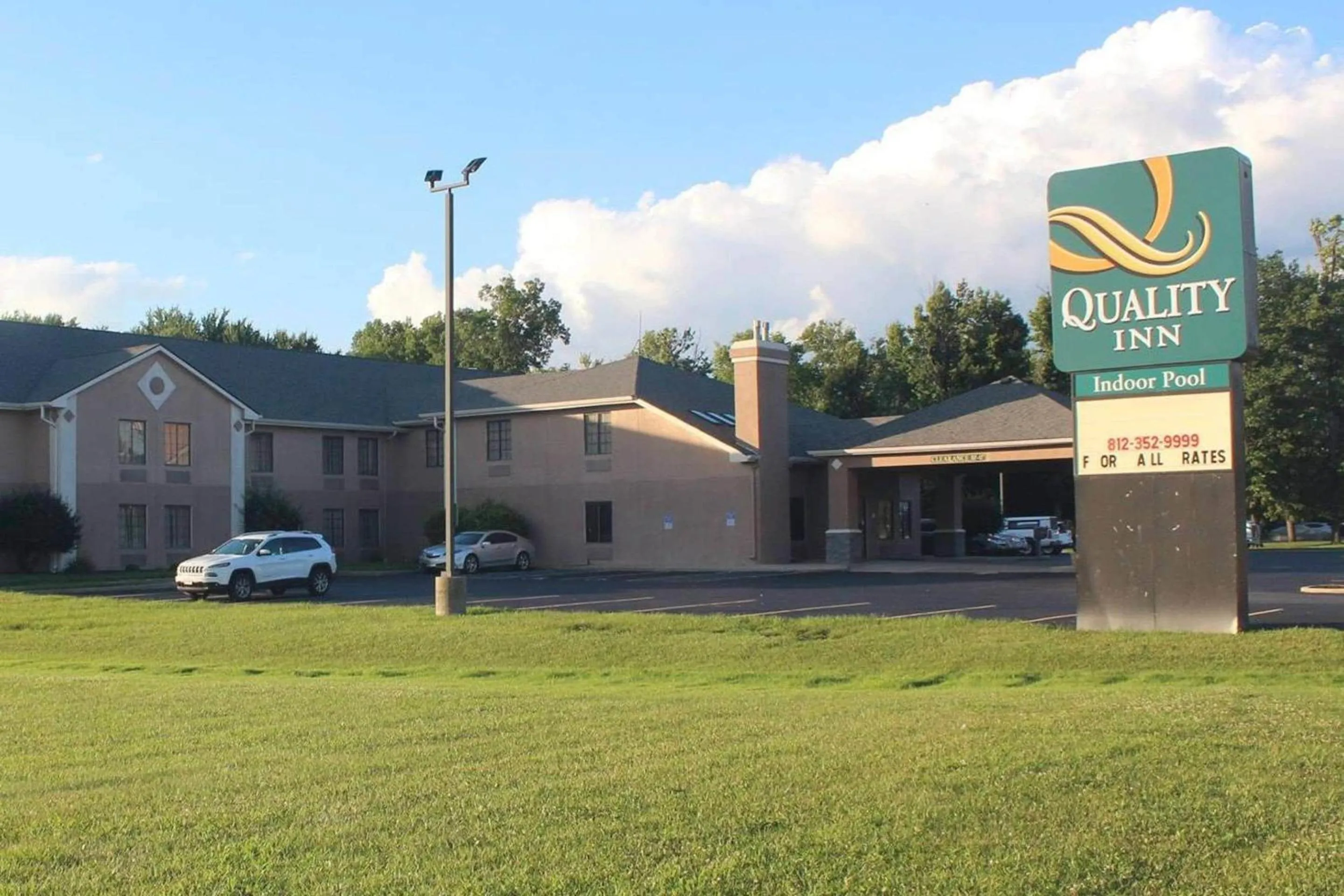Property building in Quality Inn North Vernon