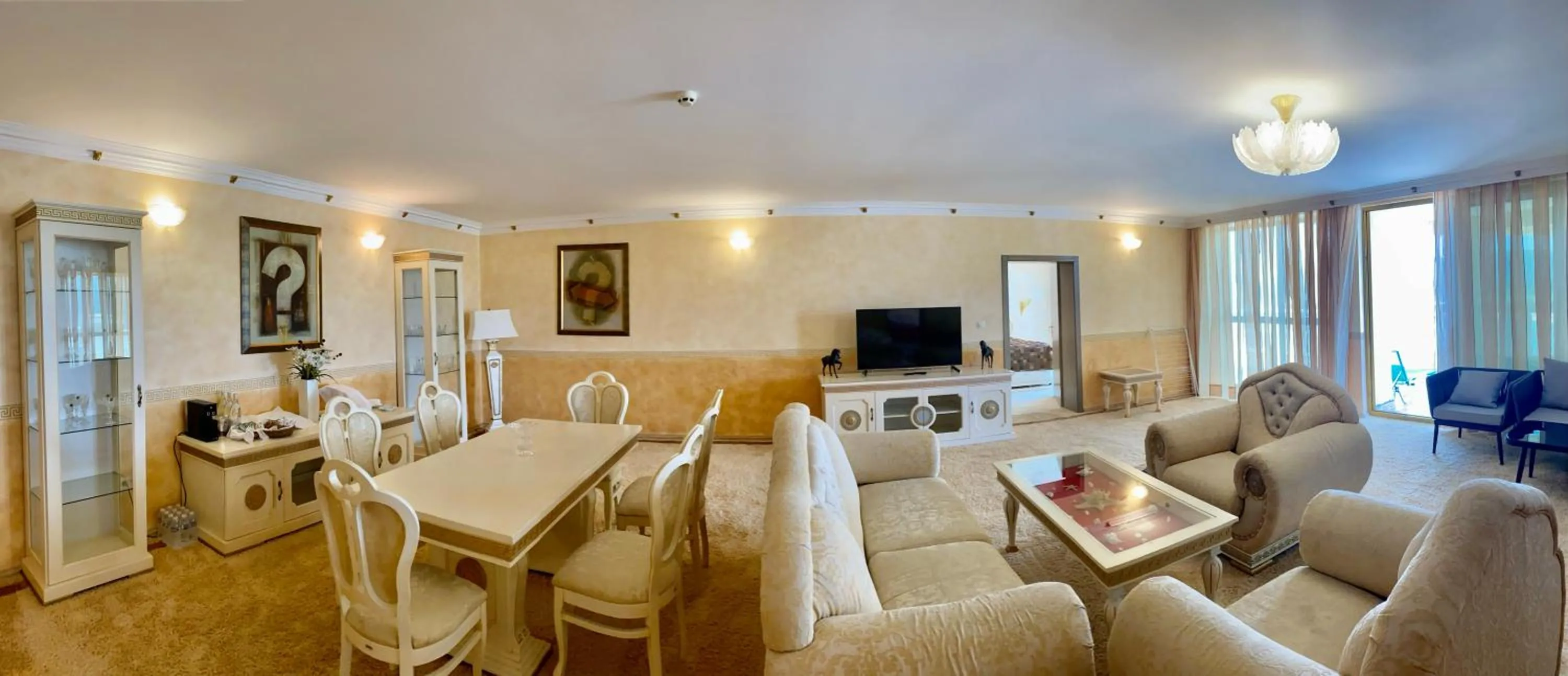 Living room in Duni Marina Royal Palace Hotel - Ultra All Inclusive