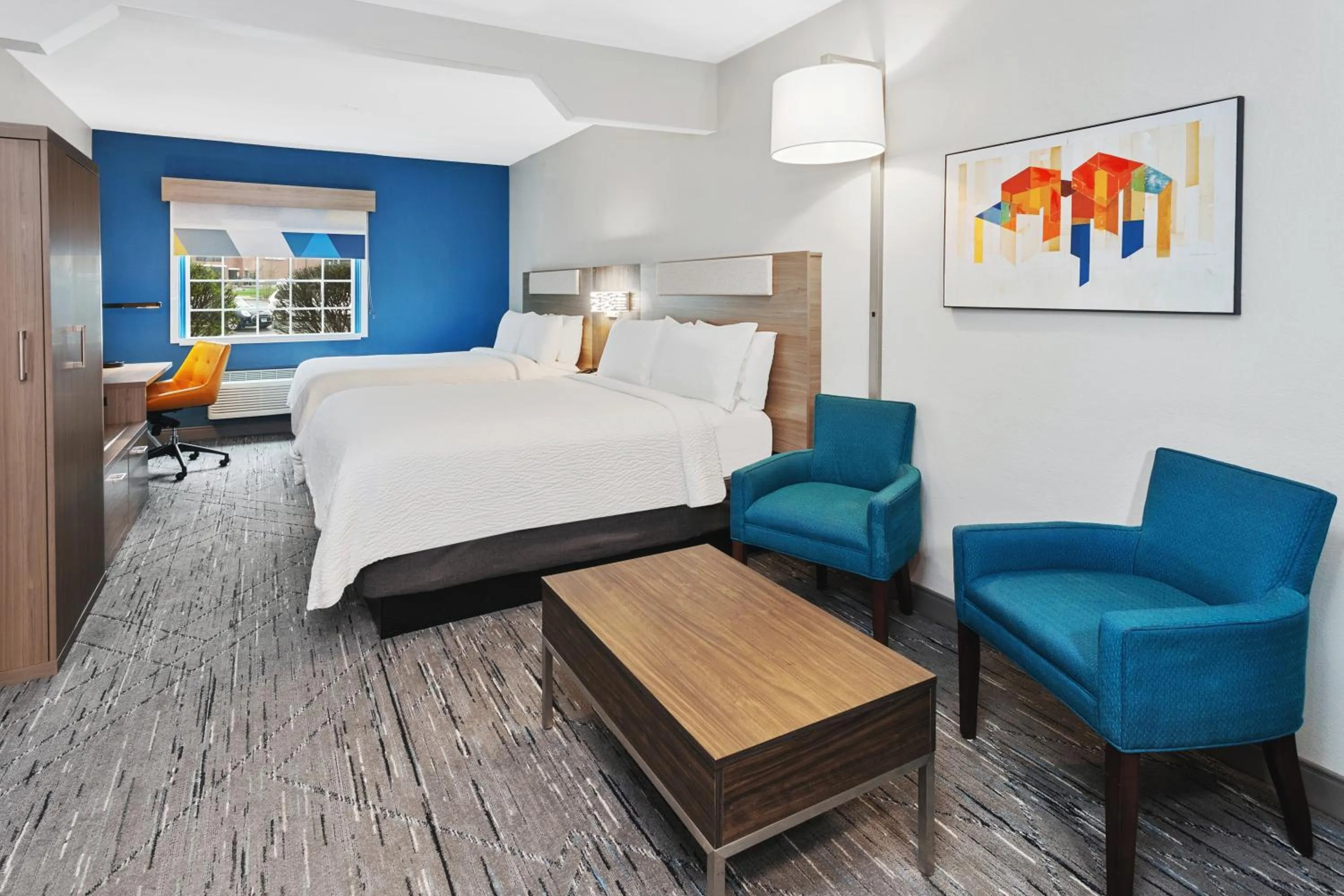 Bedroom, Bed in Holiday Inn Express & Suites Carmel North – Westfield by IHG