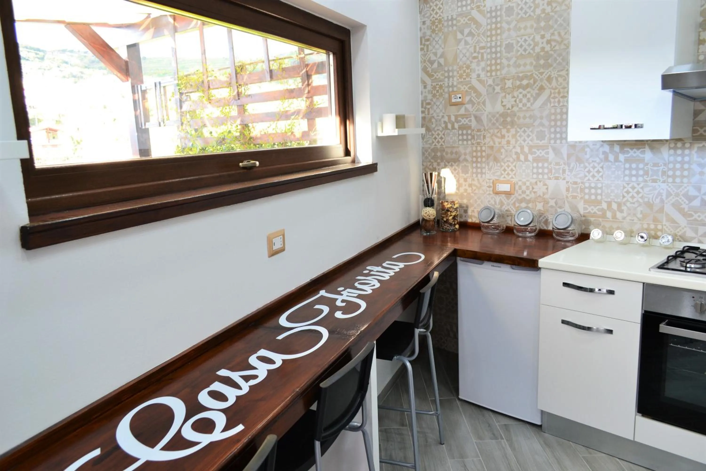 Kitchen or kitchenette in Casa Fiorita