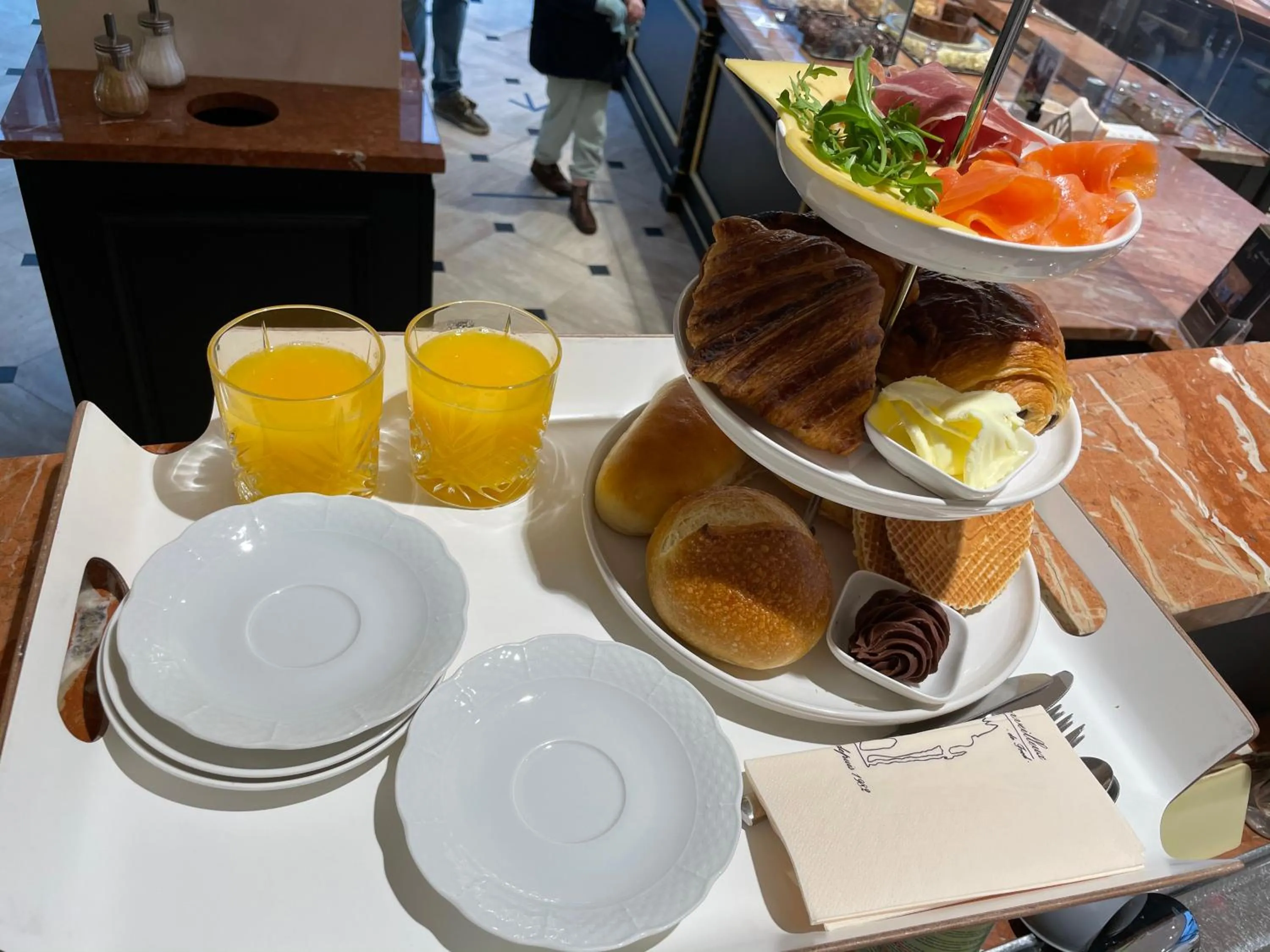 Breakfast in Merveilleux