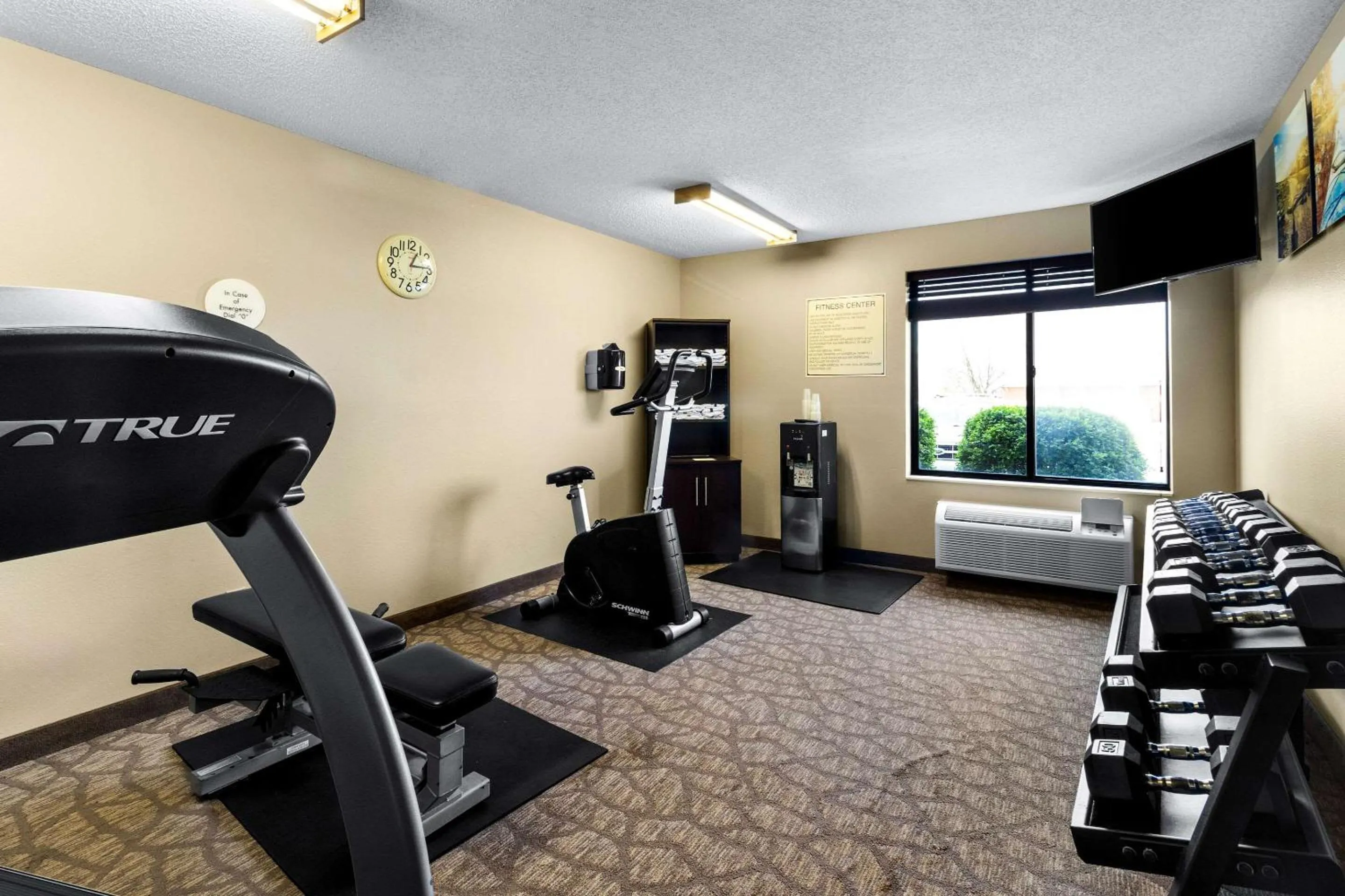 Fitness centre/facilities in Comfort Inn Evansville East