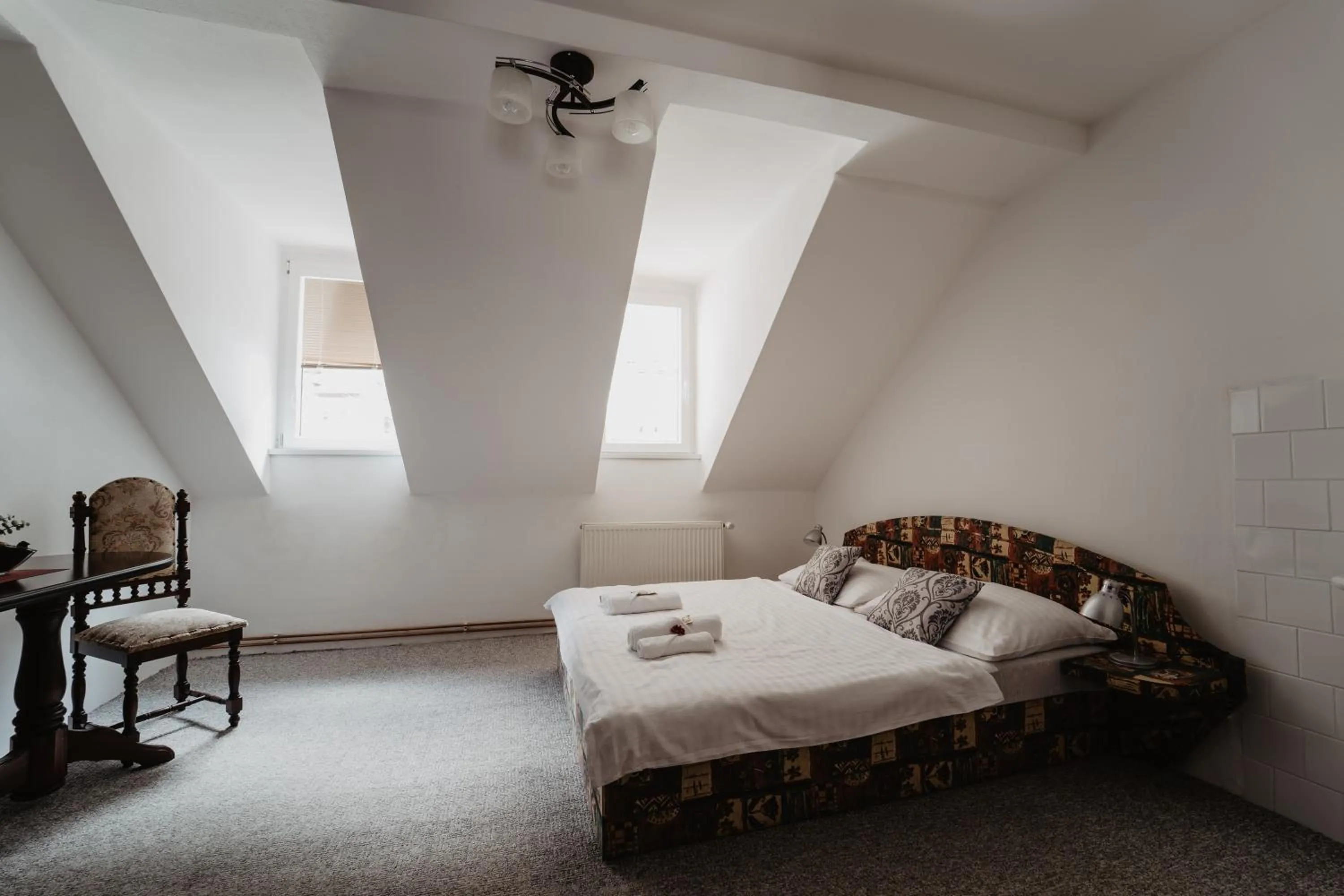 Bed in Hotel U Lípy