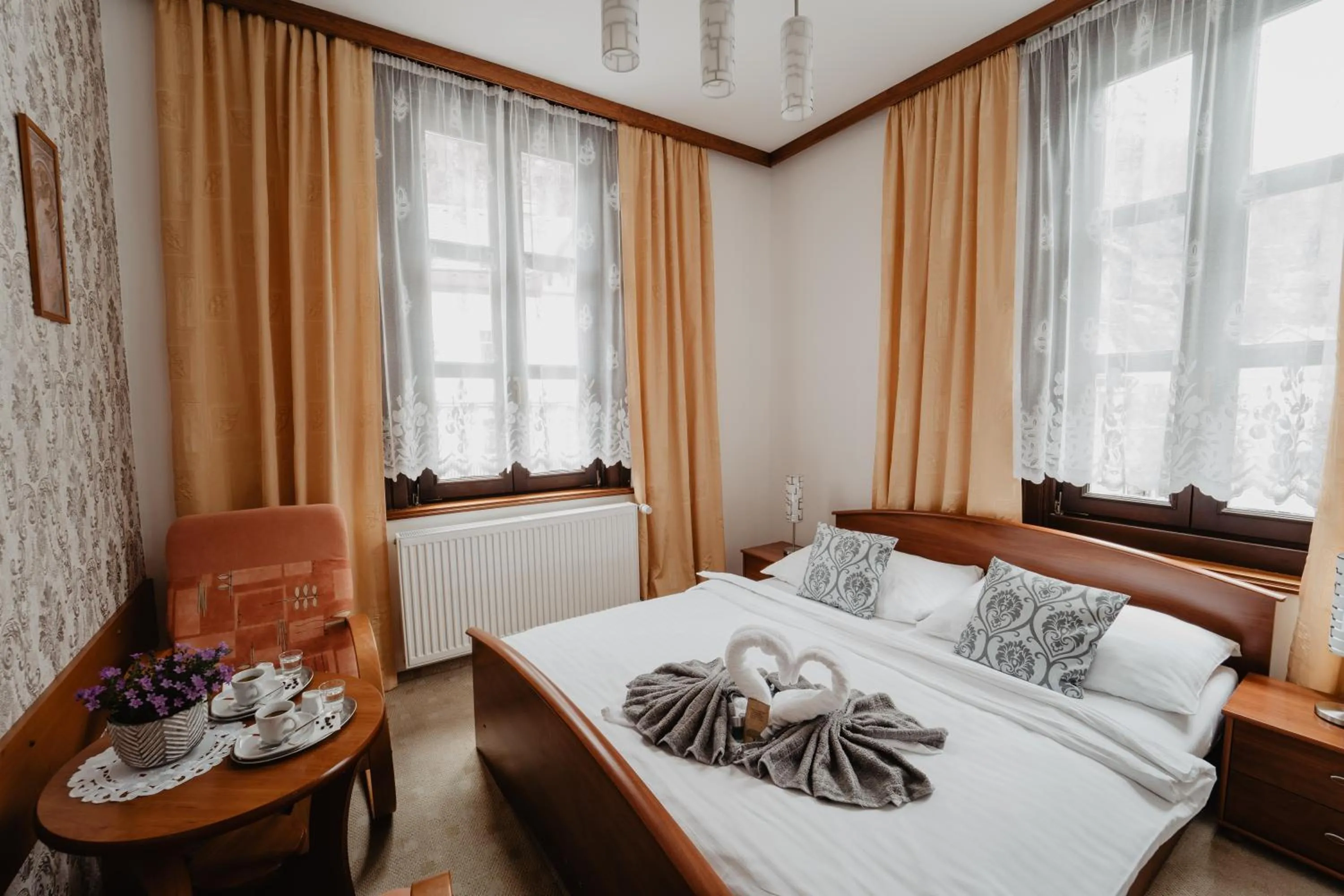 Bed in Hotel U Lípy