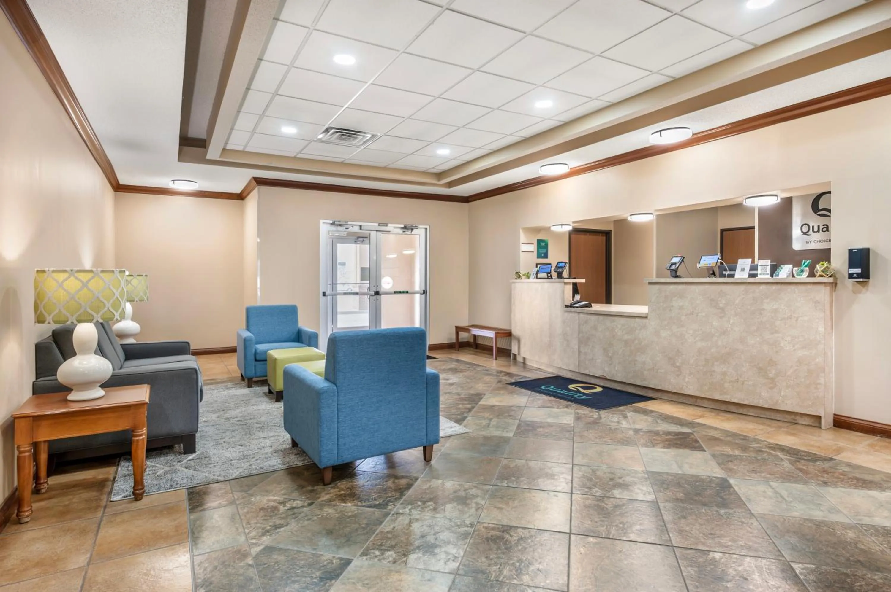 Lobby or reception in Quality Inn & Suites Rockport-Owensboro North GOLD AWARD WINNER
