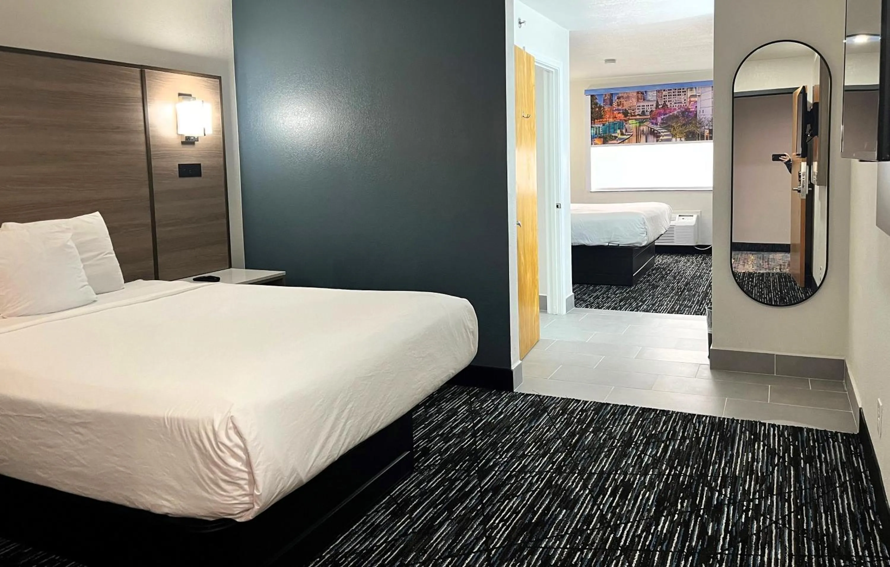 Bedroom, Bed in Baymont by Wyndham Indianapolis Northeast