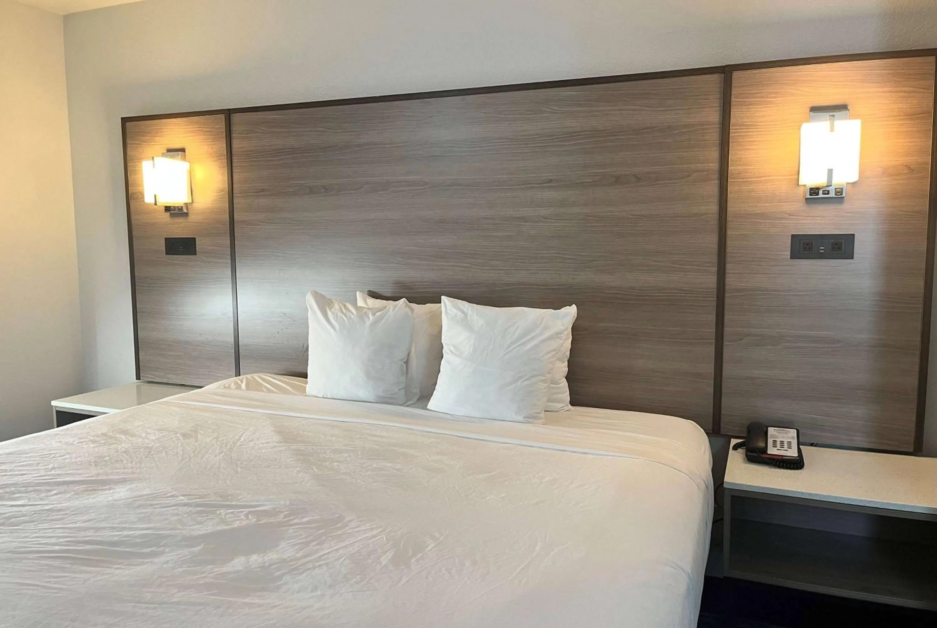 Photo of the whole room, Bed in Baymont by Wyndham Indianapolis Northeast