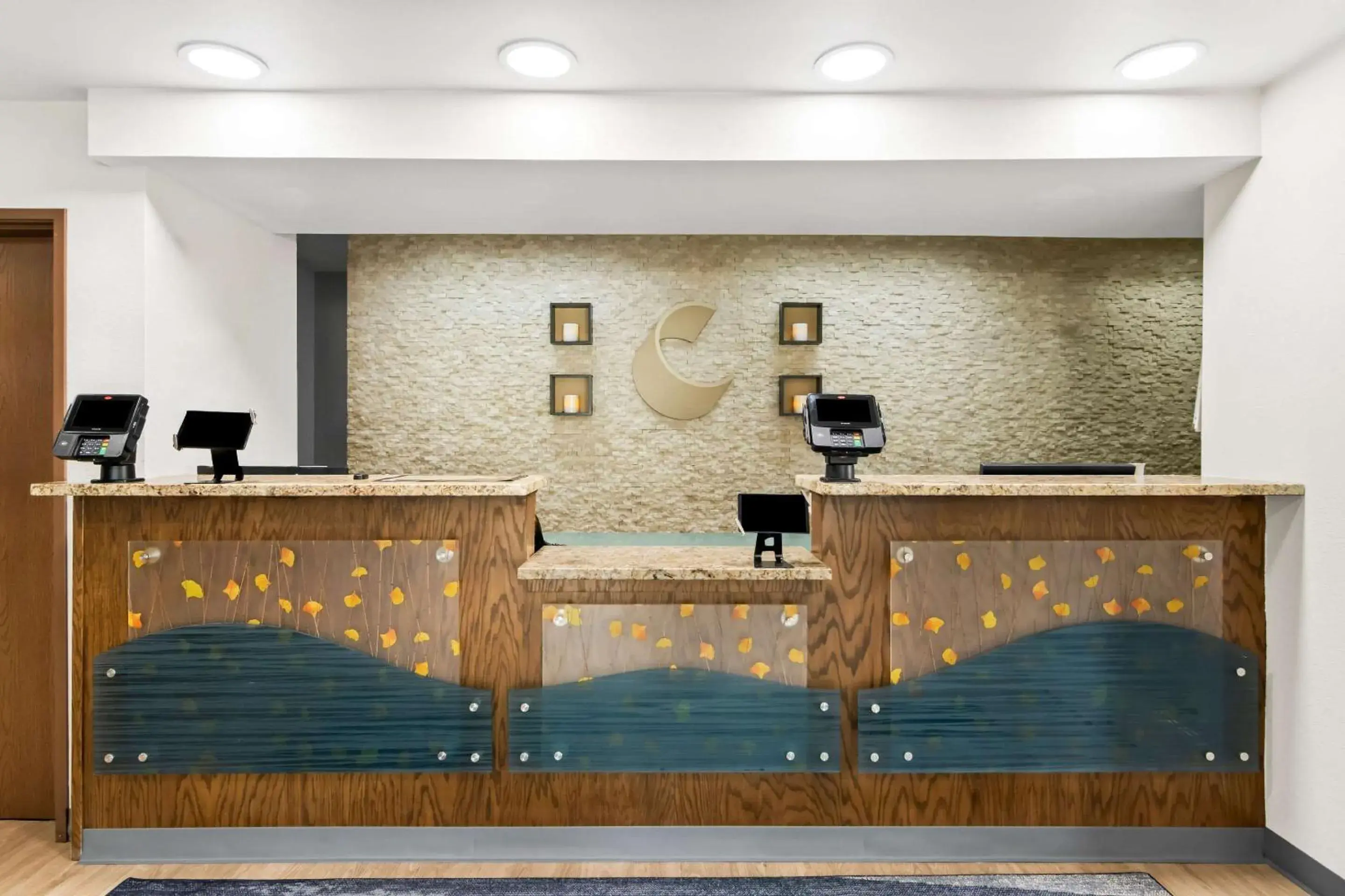 Lobby or reception in Comfort Inn Schereville Lobby or reception in Comfort Inn Schereville