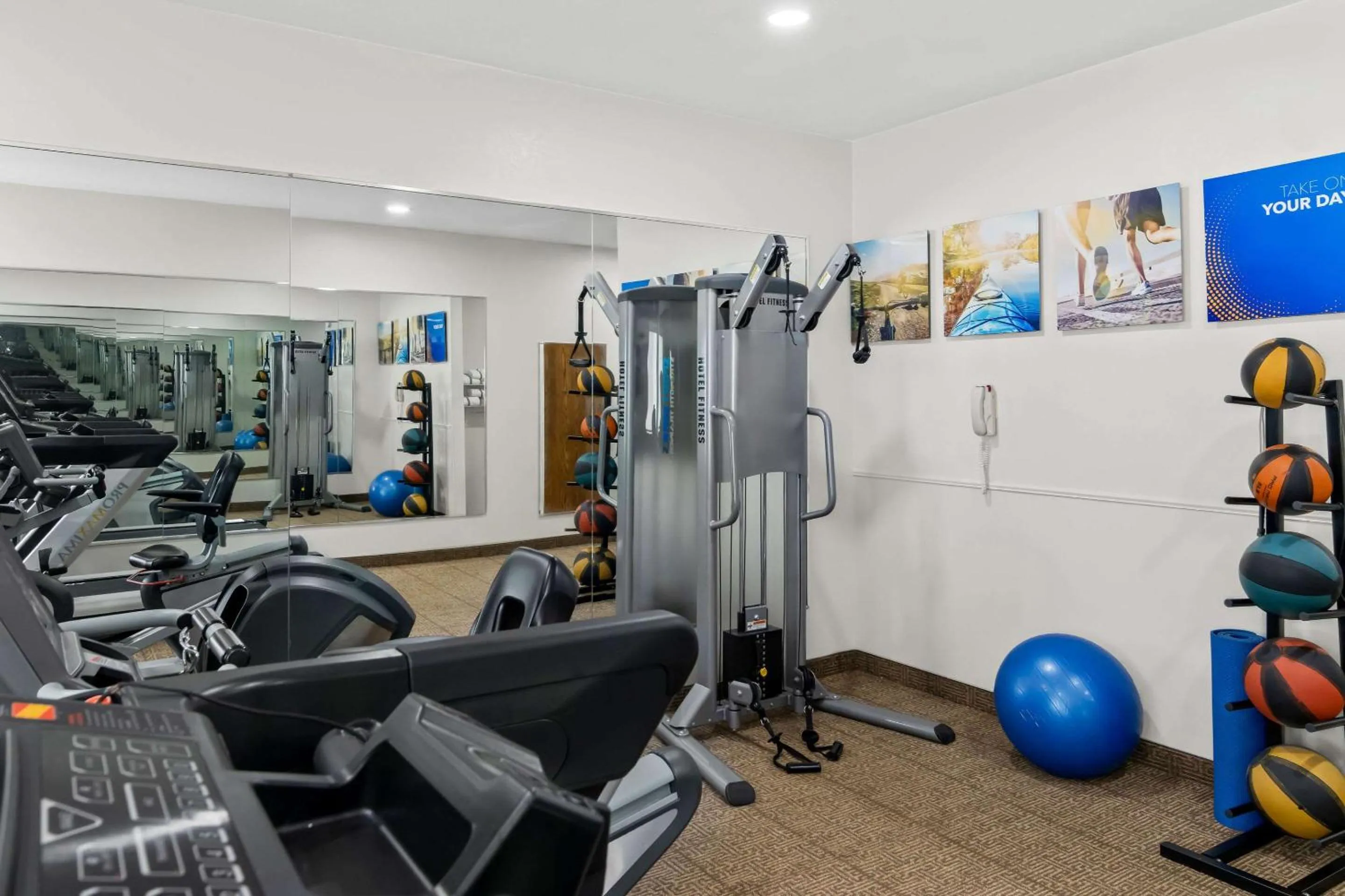 Fitness centre/facilities in Comfort Inn Schereville