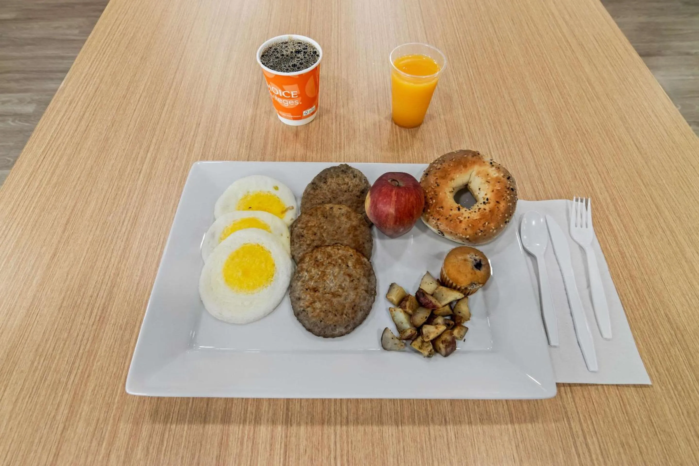 Breakfast in Comfort Inn Schereville