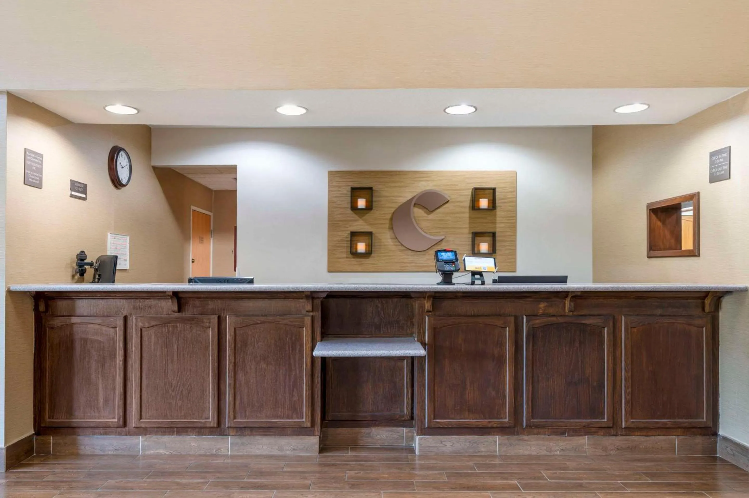 Lobby or reception in Comfort Inn