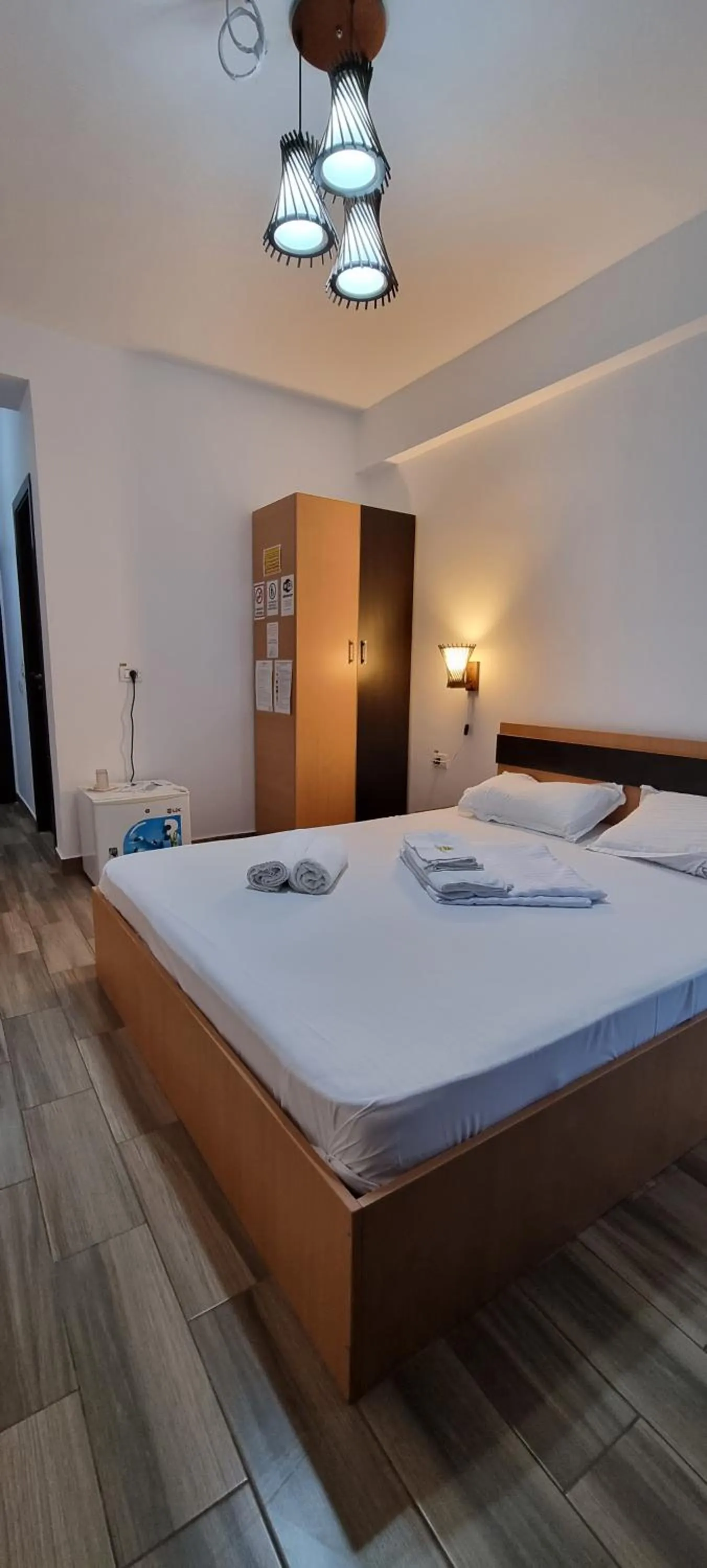 Bed in Hotel Blue Sky Resort