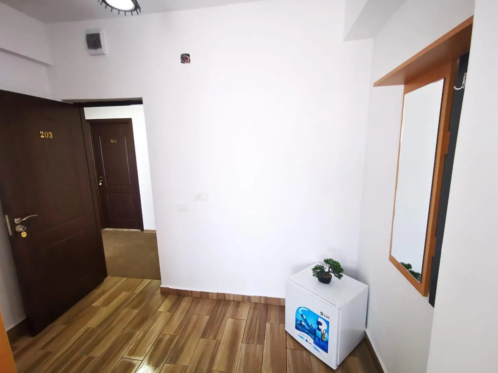 Bed in Hotel Blue Sky Resort