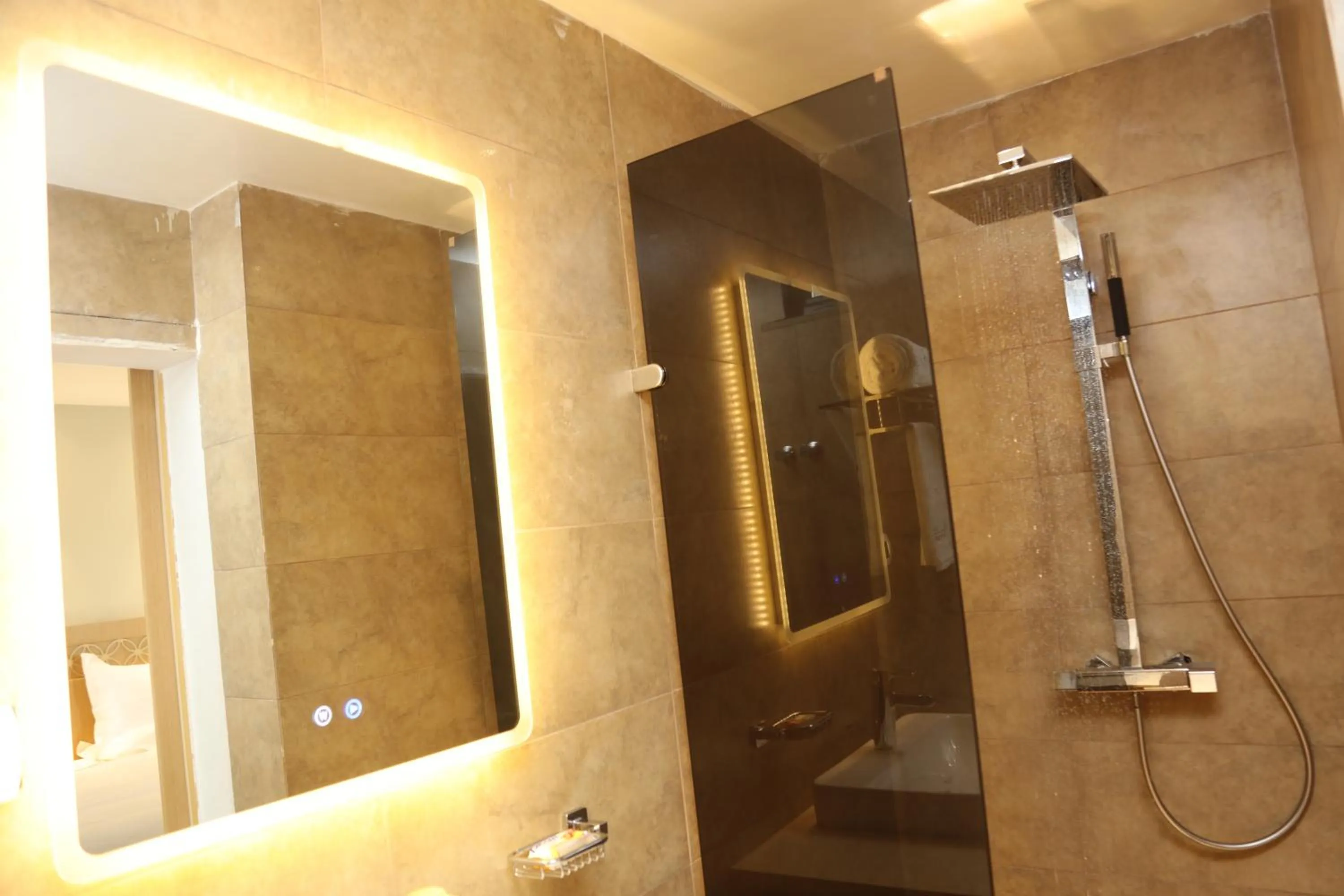 Bathroom in Vamos Addis Hotel