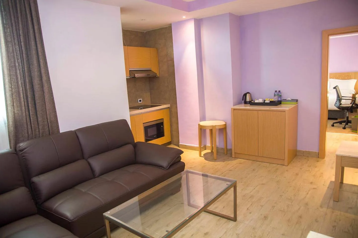 Living room in Vamos Addis Hotel