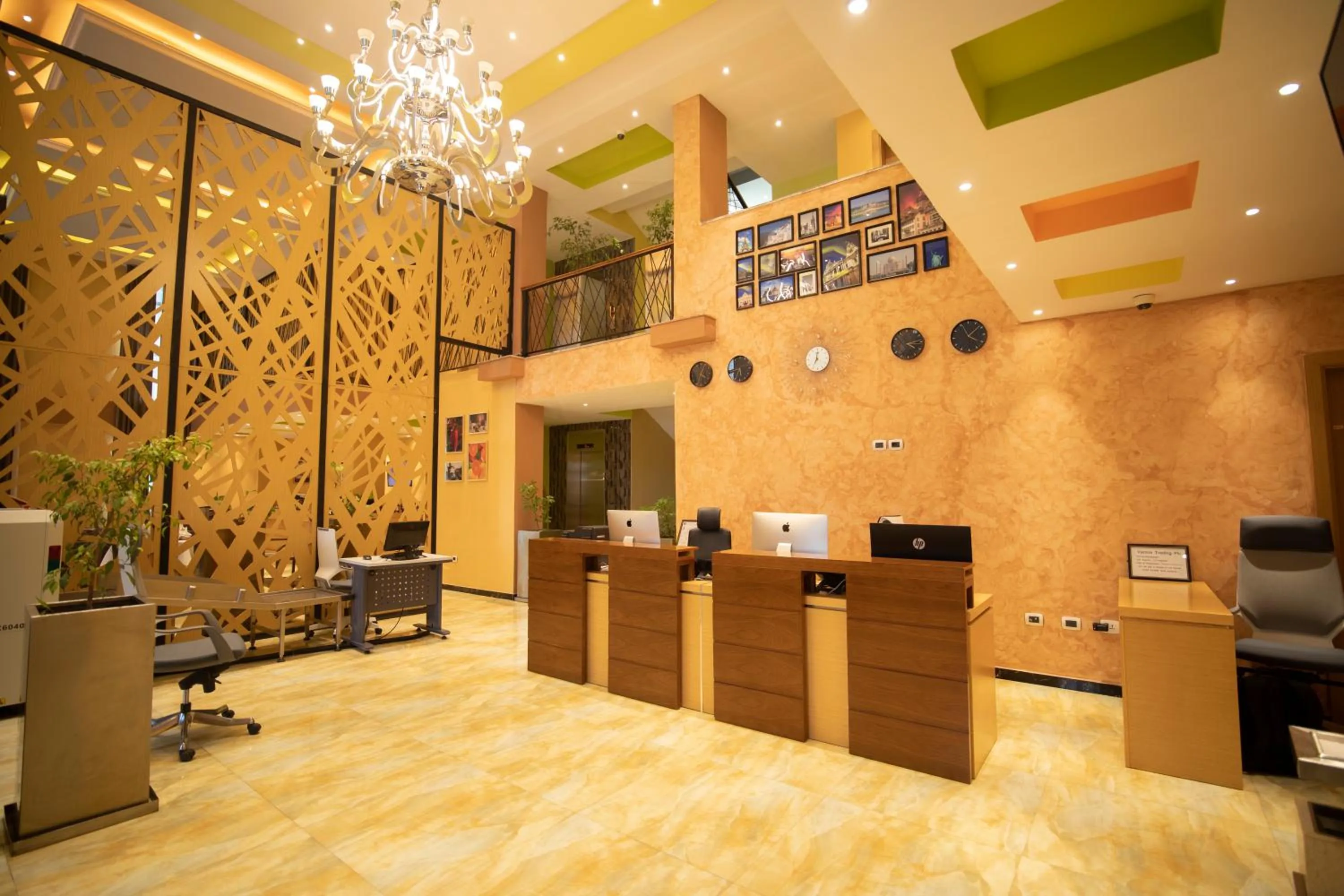 Lobby or reception in Vamos Addis Hotel