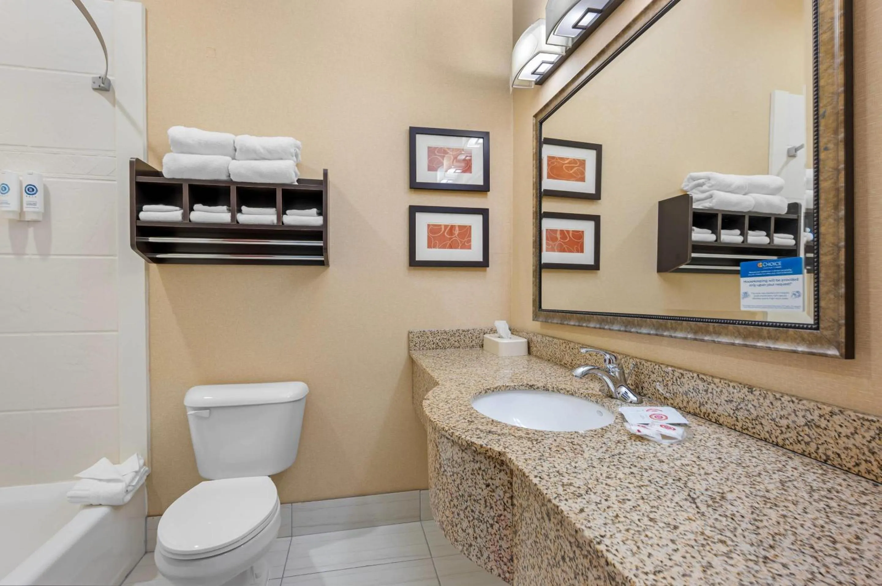 Bedroom in Comfort Suites South Bend Near Casino