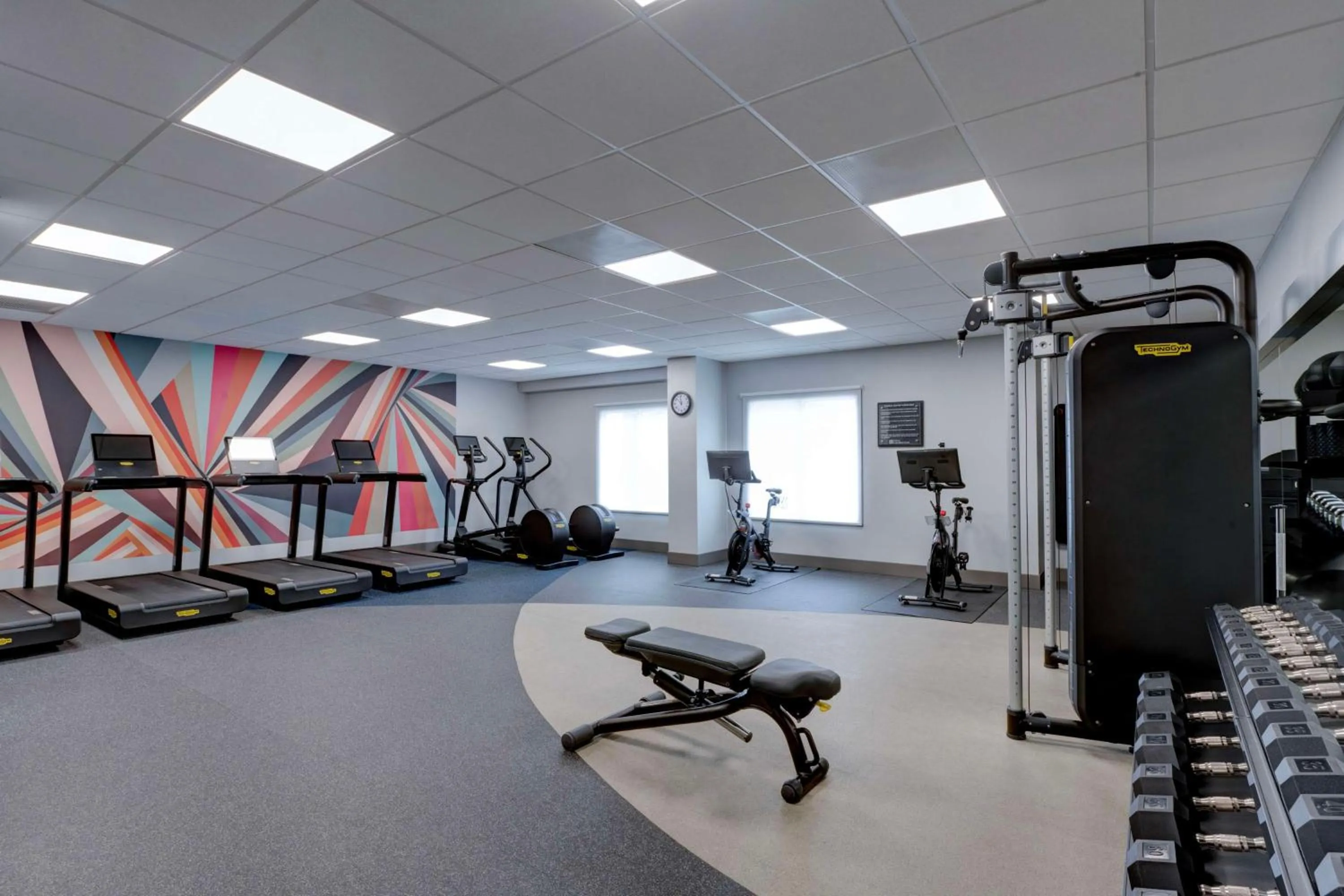 Fitness centre/facilities in Hilton Garden Inn Anaheim/Garden Grove