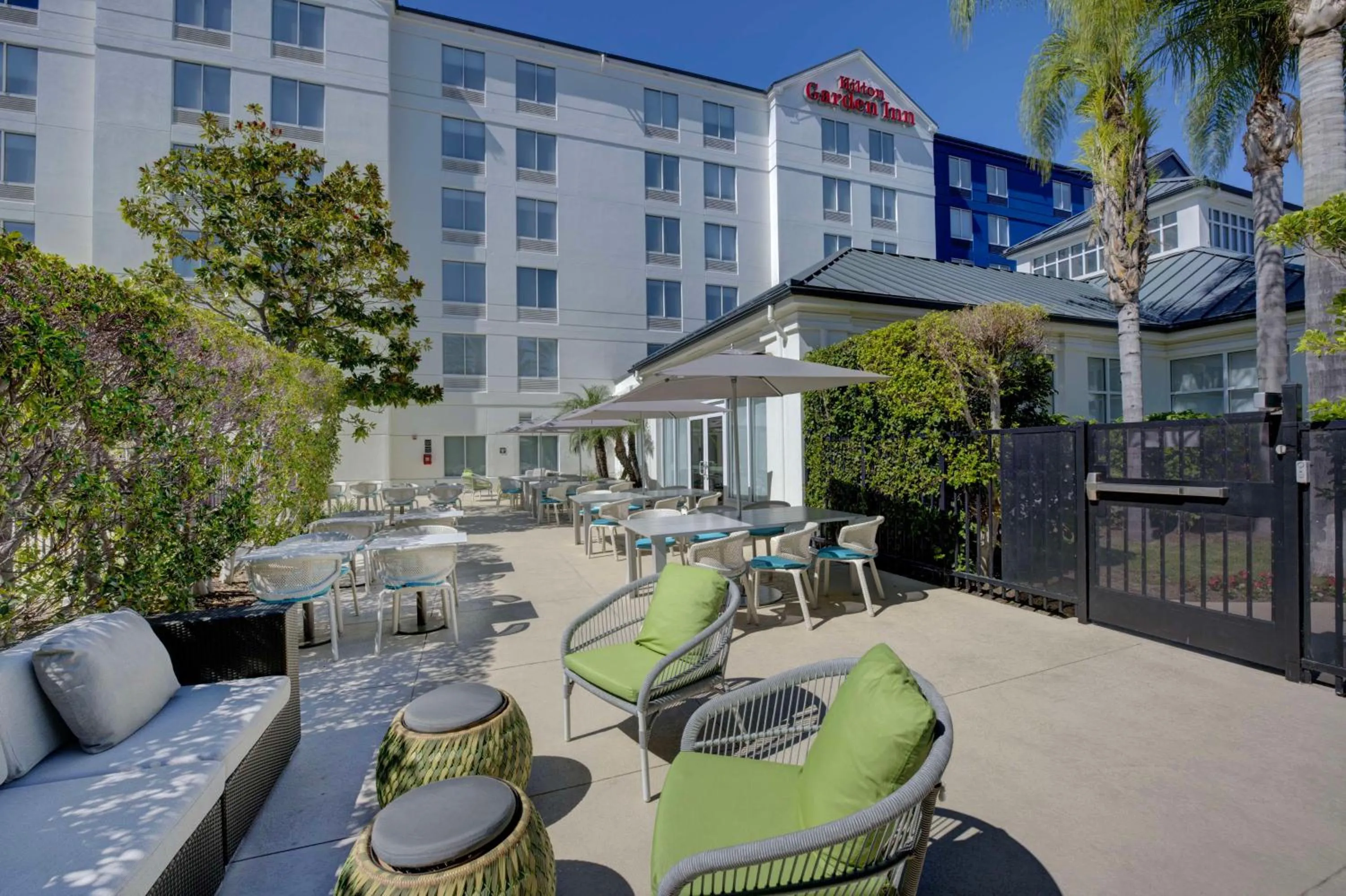 Patio in Hilton Garden Inn Anaheim/Garden Grove