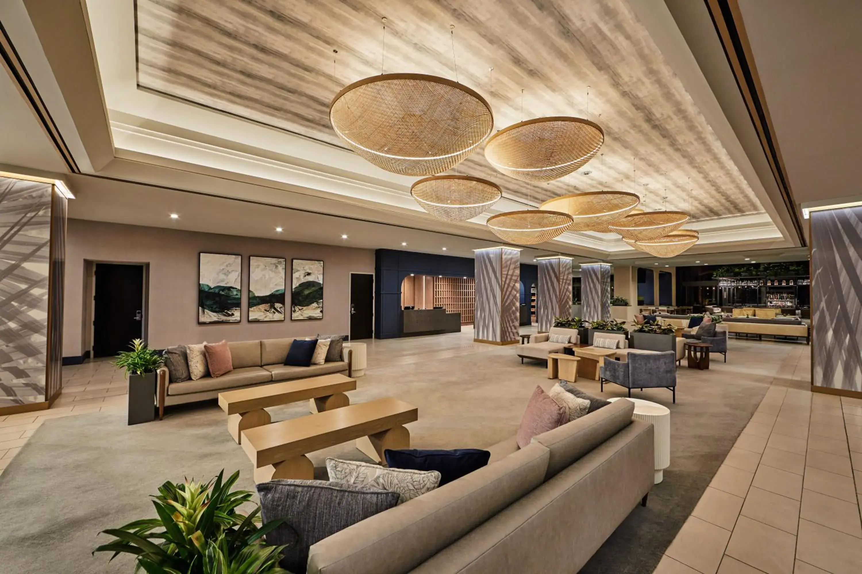 Lobby or reception in Hotel Fera Anaheim, a DoubleTree by Hilton Hotel Lobby or reception in Hotel Fera Anaheim, a DoubleTree by Hilton Hotel