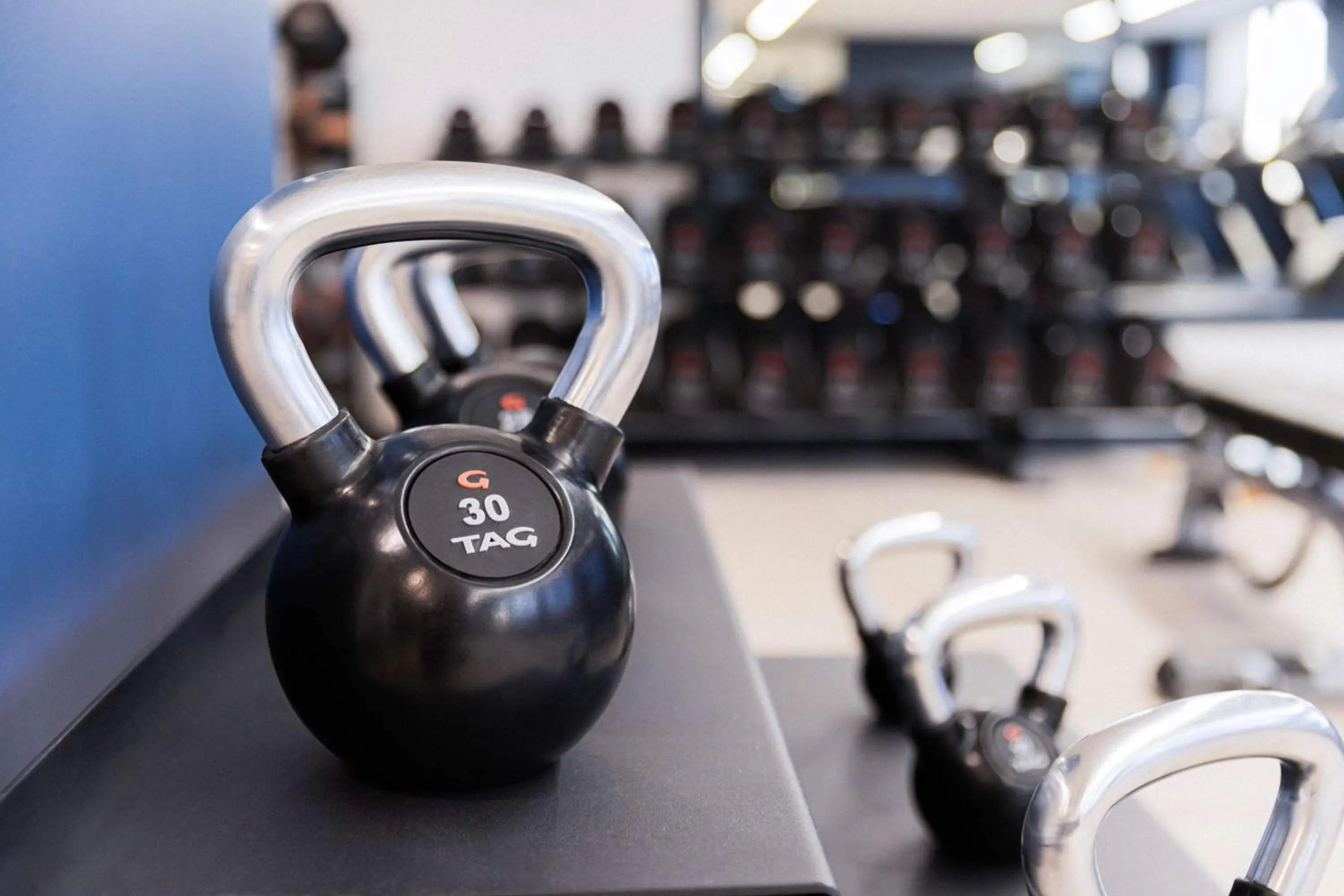 Fitness centre/facilities in Hotel Fera Anaheim, a DoubleTree by Hilton Hotel