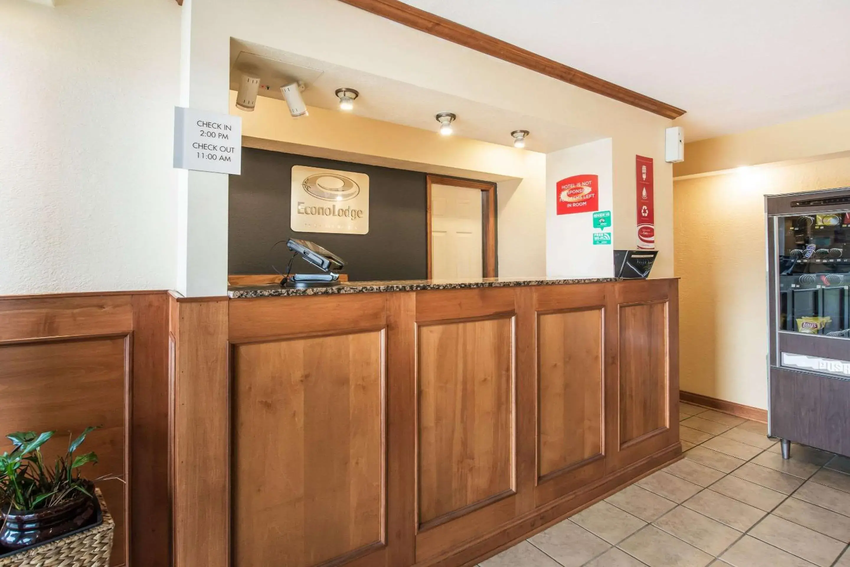 Lobby or reception in Econo Lodge Cloverdale Lobby or reception in Econo Lodge Cloverdale