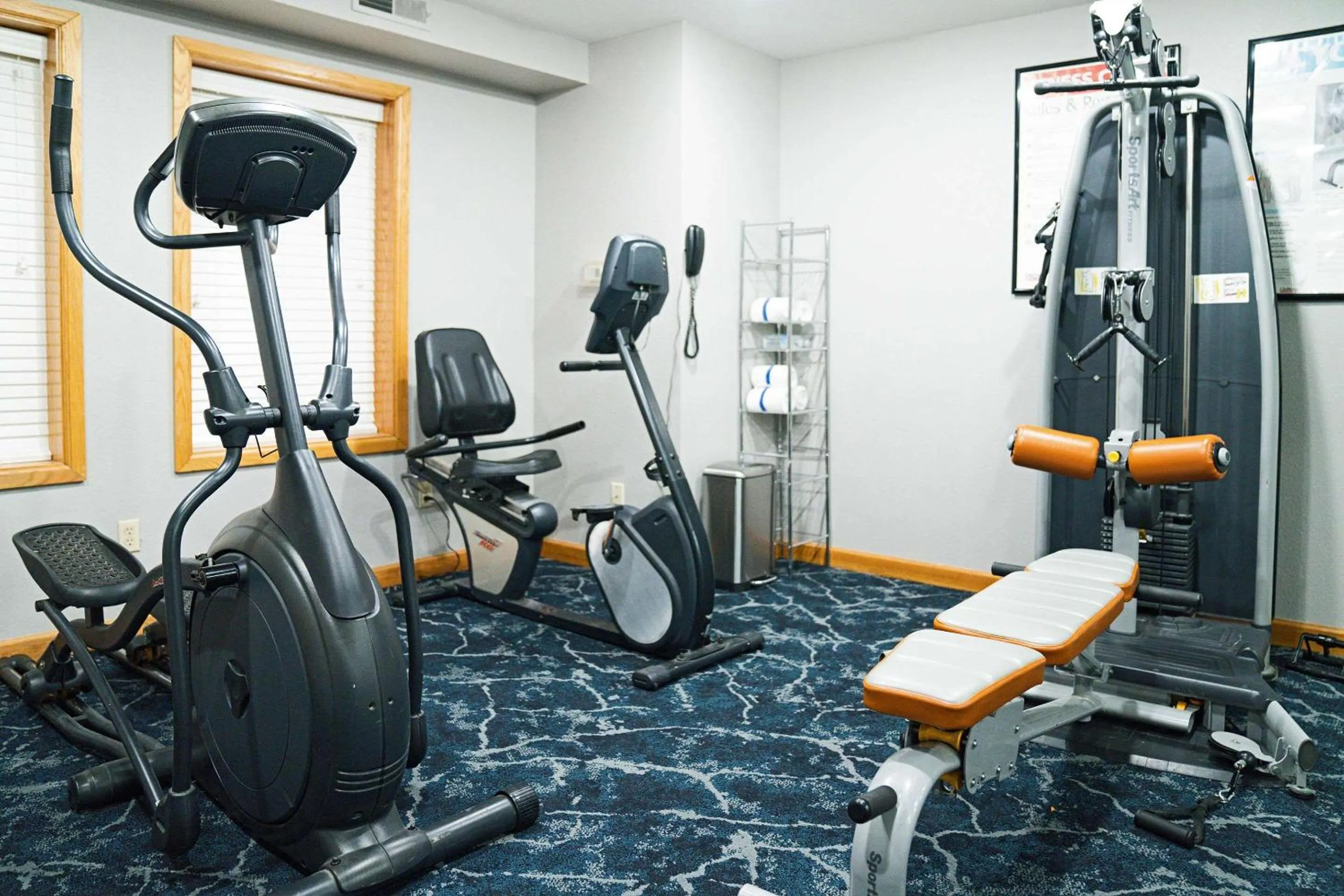 Fitness centre/facilities in Quality Inn Seymour I-65