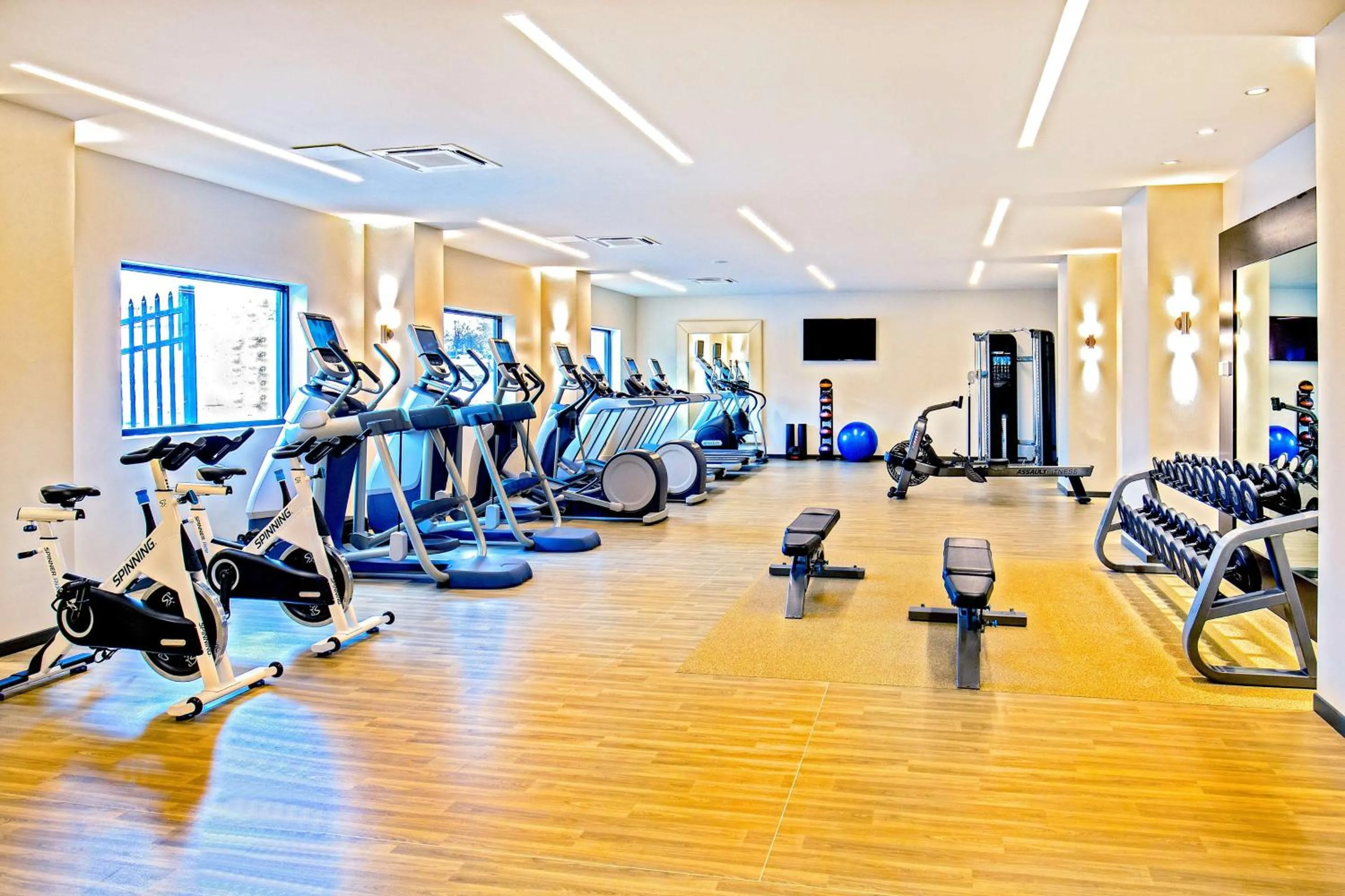 Fitness centre/facilities in DoubleTree by Hilton Washington DC North/Gaithersburg
