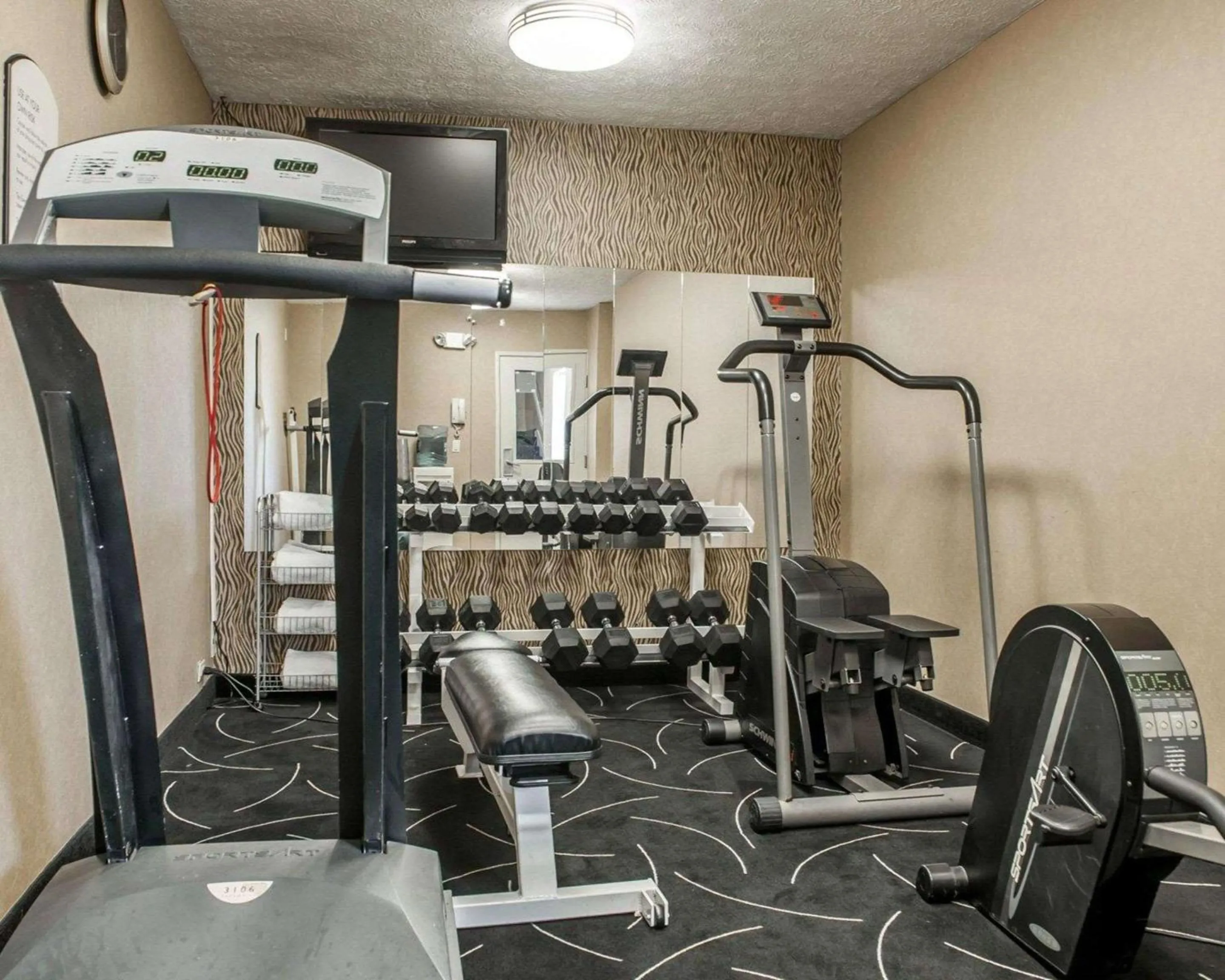 Fitness centre/facilities in Comfort Inn Indianapolis South I-65