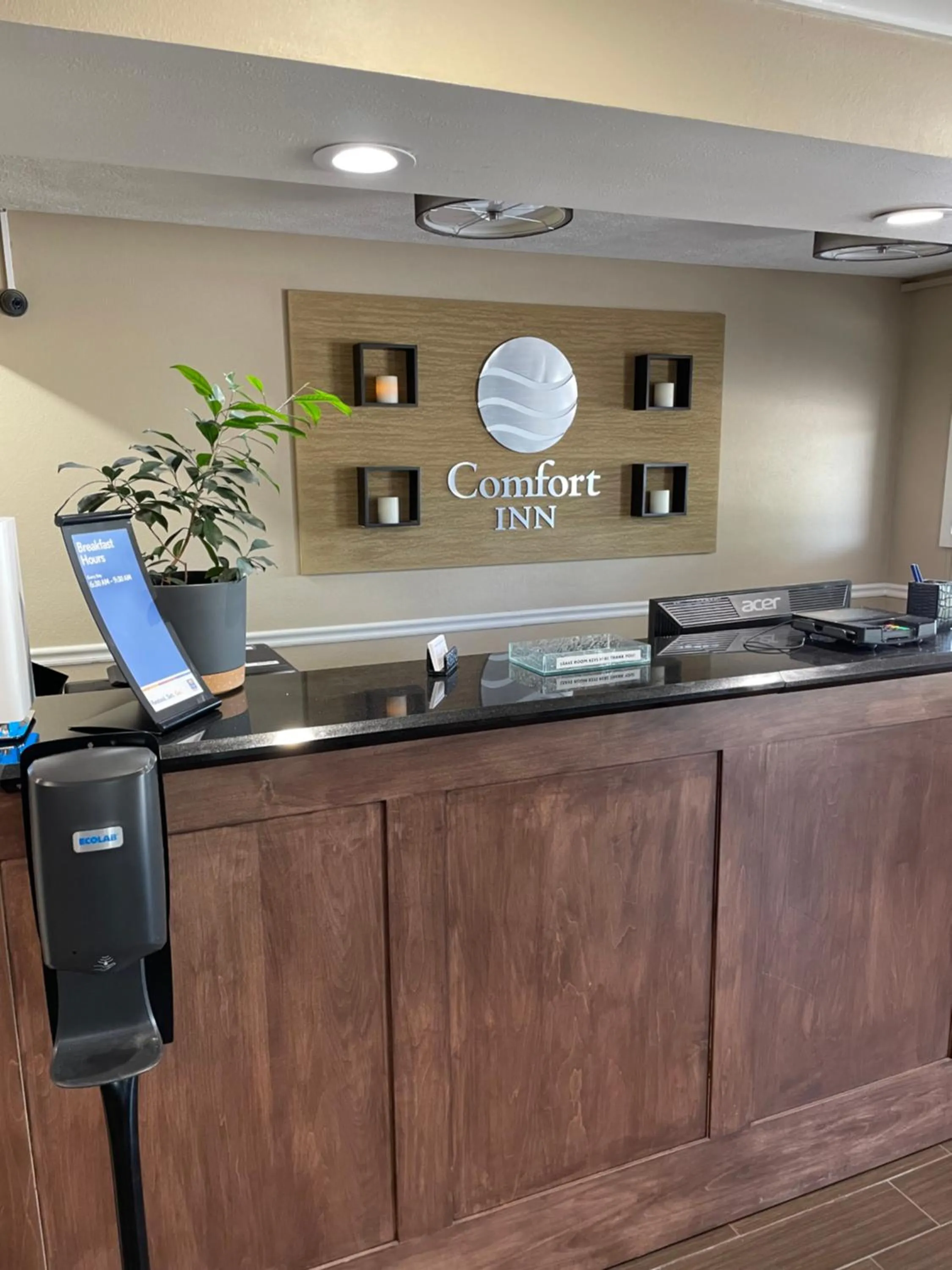 Lobby or reception in Comfort Inn Indianapolis South I-65