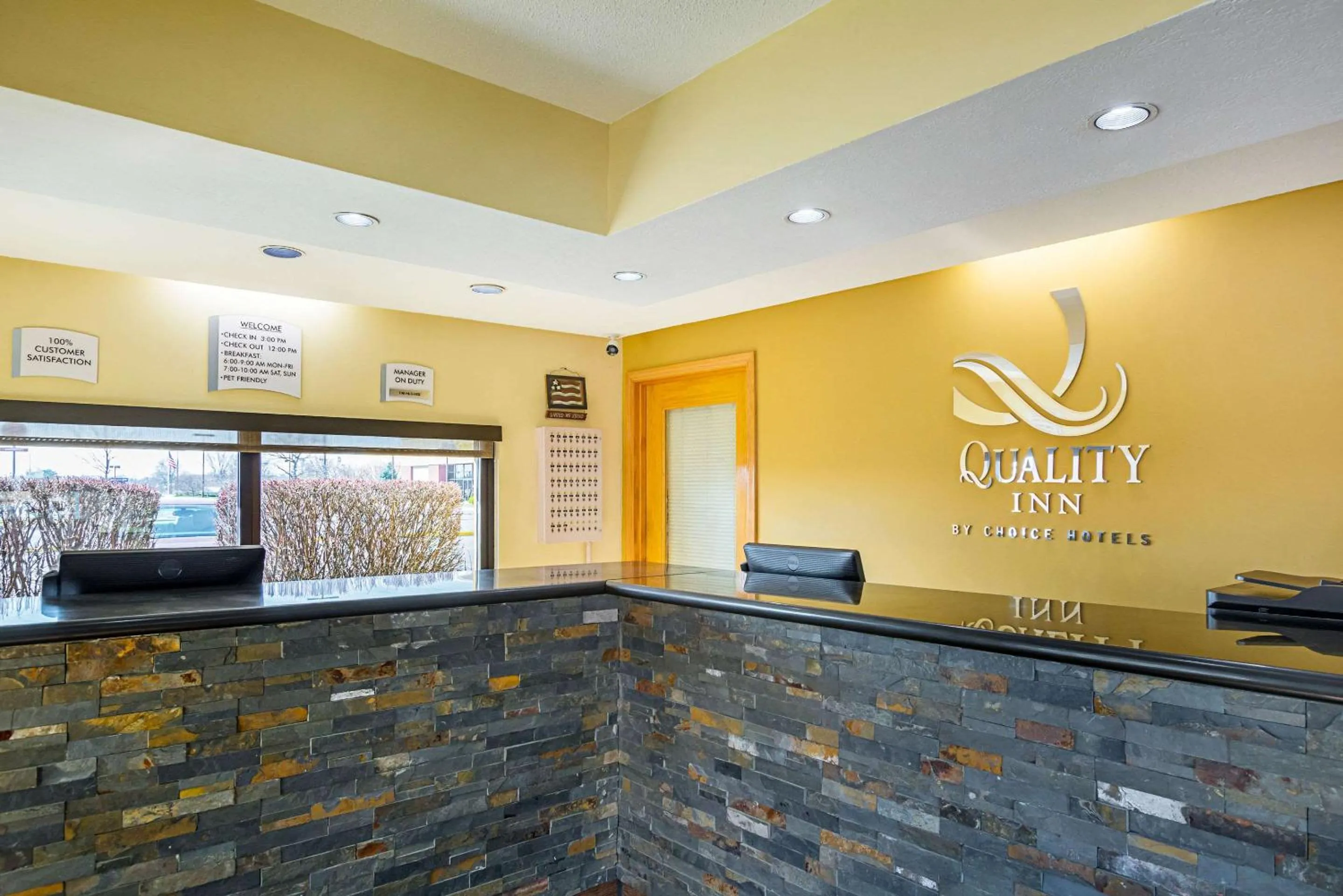 Lobby or reception in Quality Inn & Suites Greensburg I-74