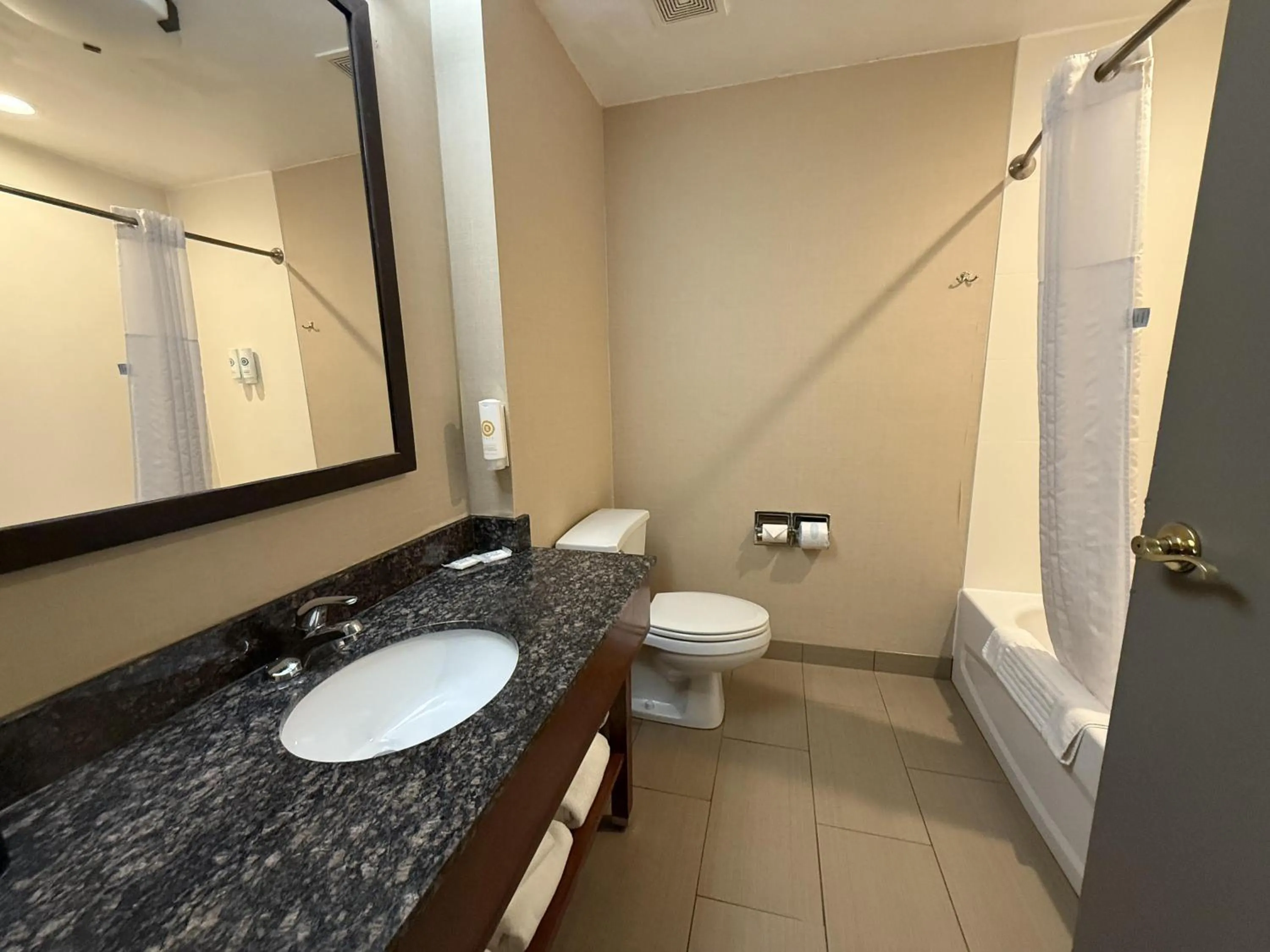Bathroom in SureStay by Best Western Marion