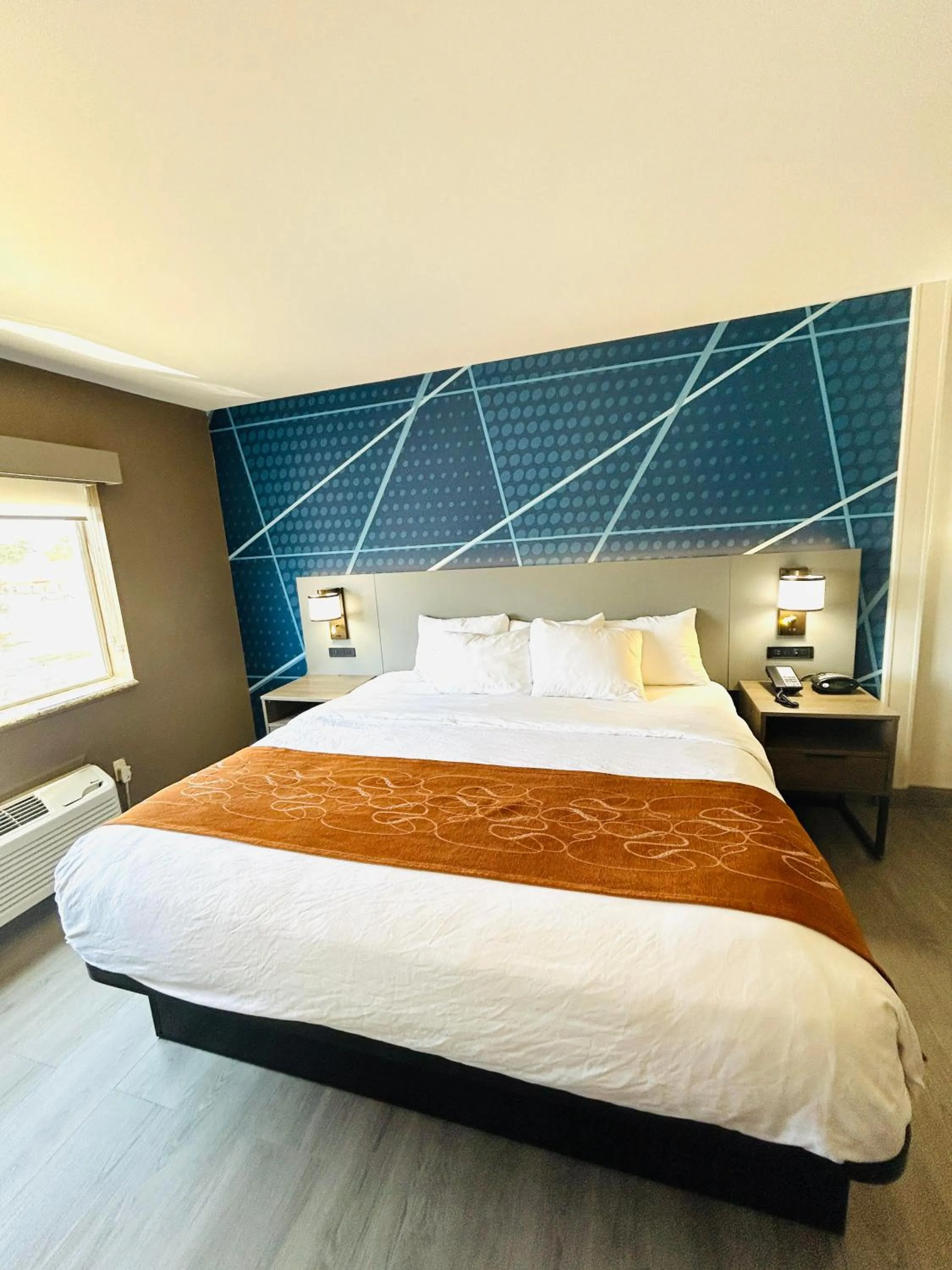 Bed in Comfort Suites Terre Haute University Area