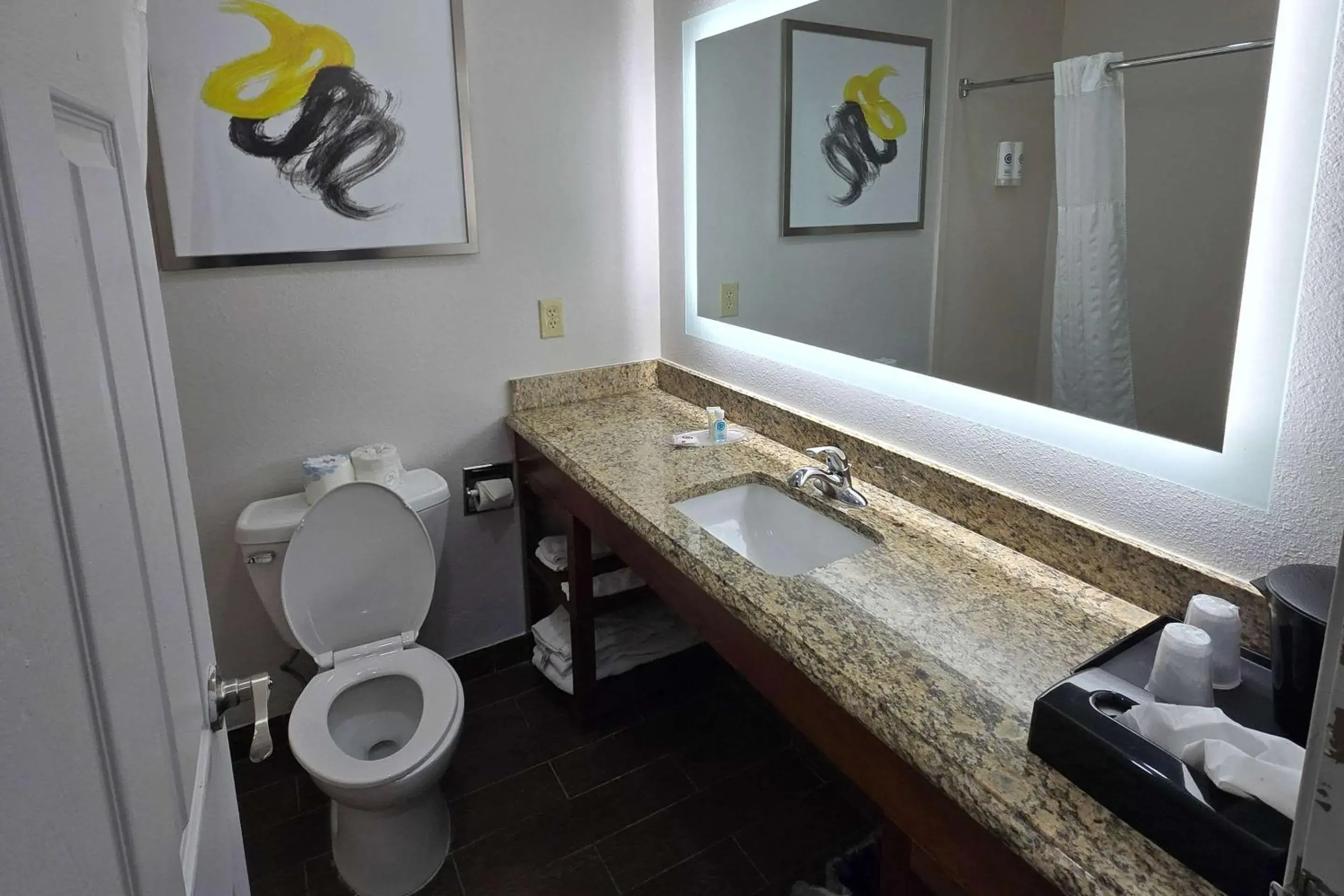 Bedroom in Comfort Suites Terre Haute University Area Bedroom in Comfort Suites Terre Haute University Area