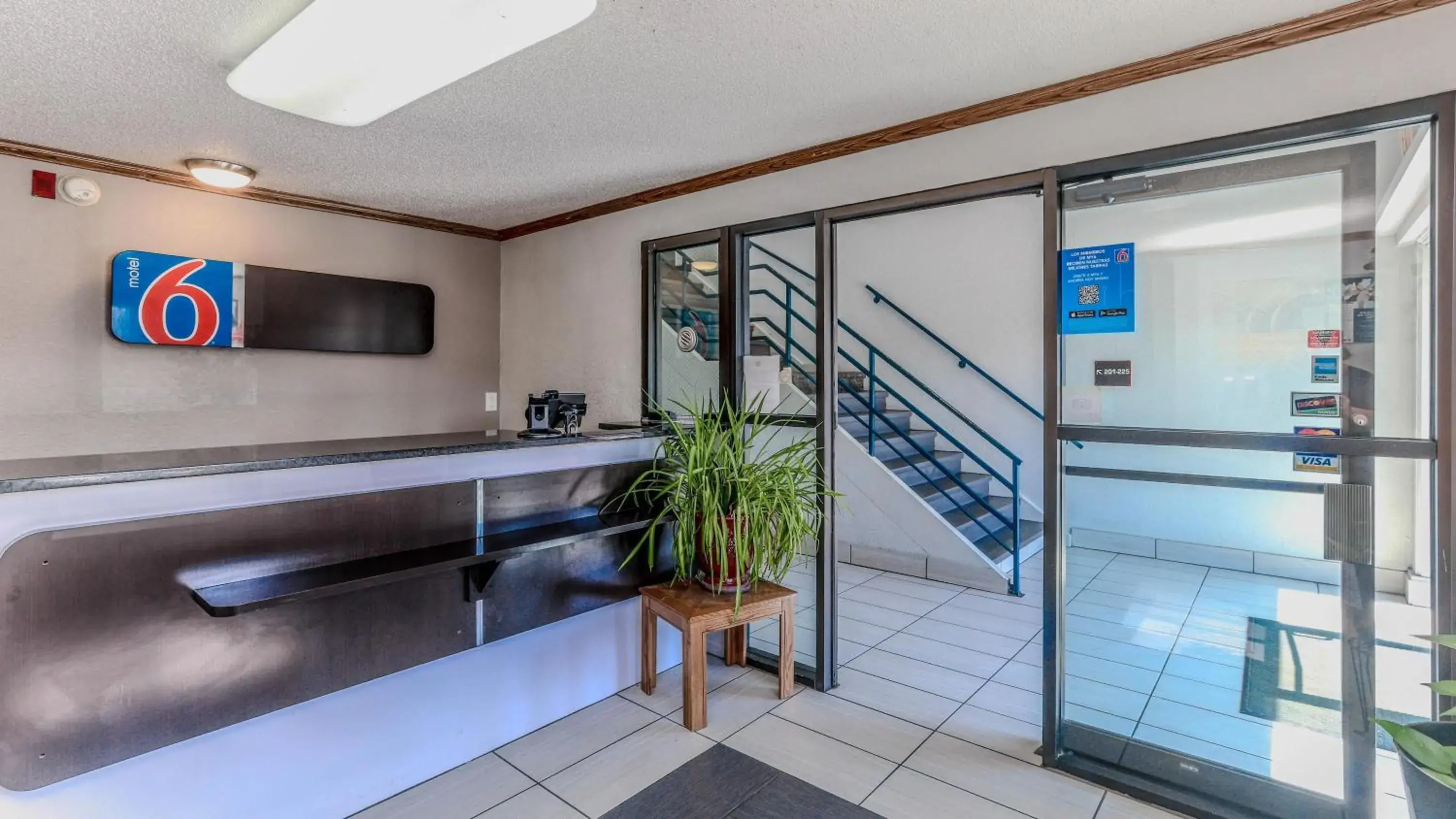 Lobby or reception in Motel 6-Wichita, KS Lobby or reception in Motel 6-Wichita, KS