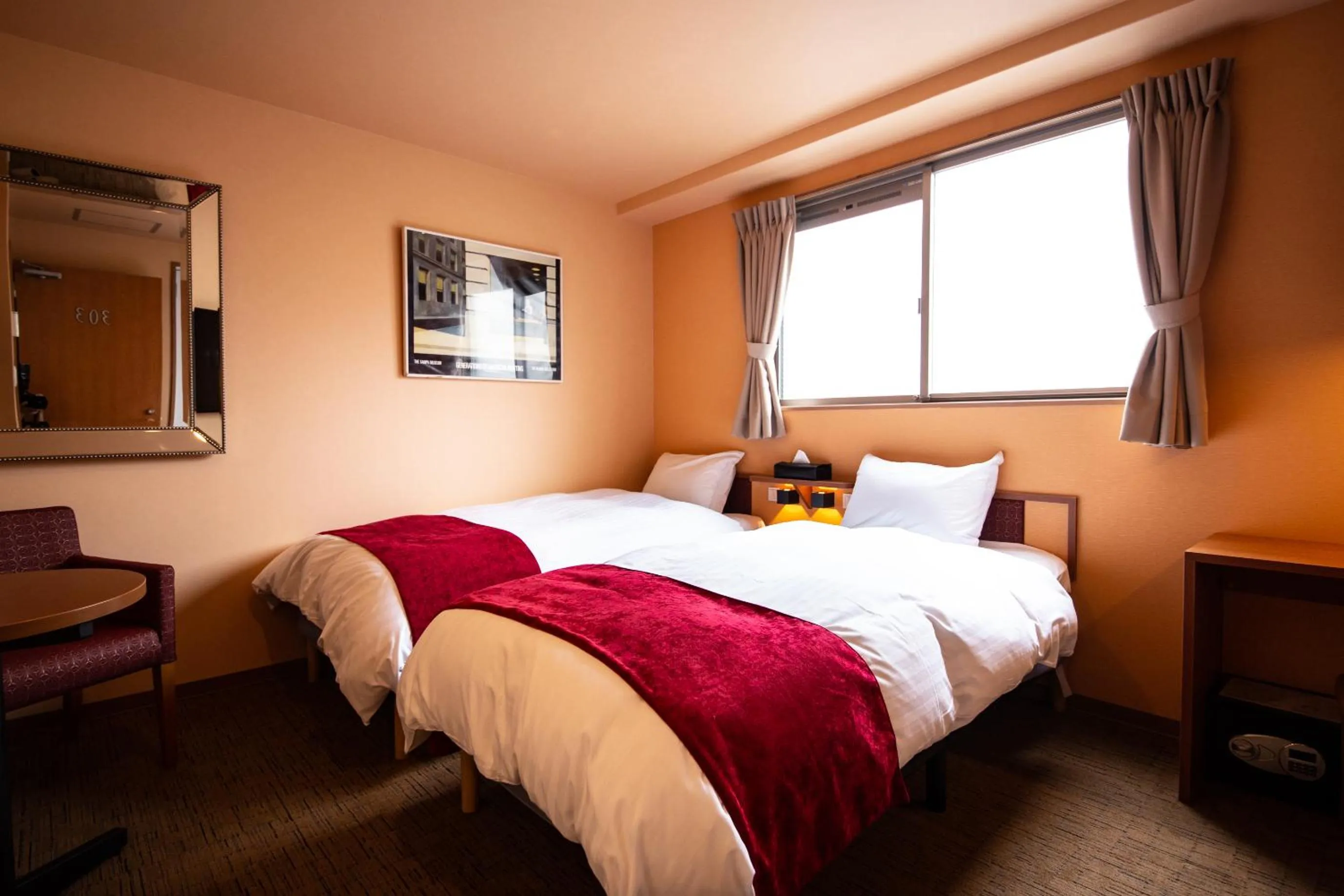 Photo of the whole room, Bed in THE L.A. MART HOTEL KYOTO