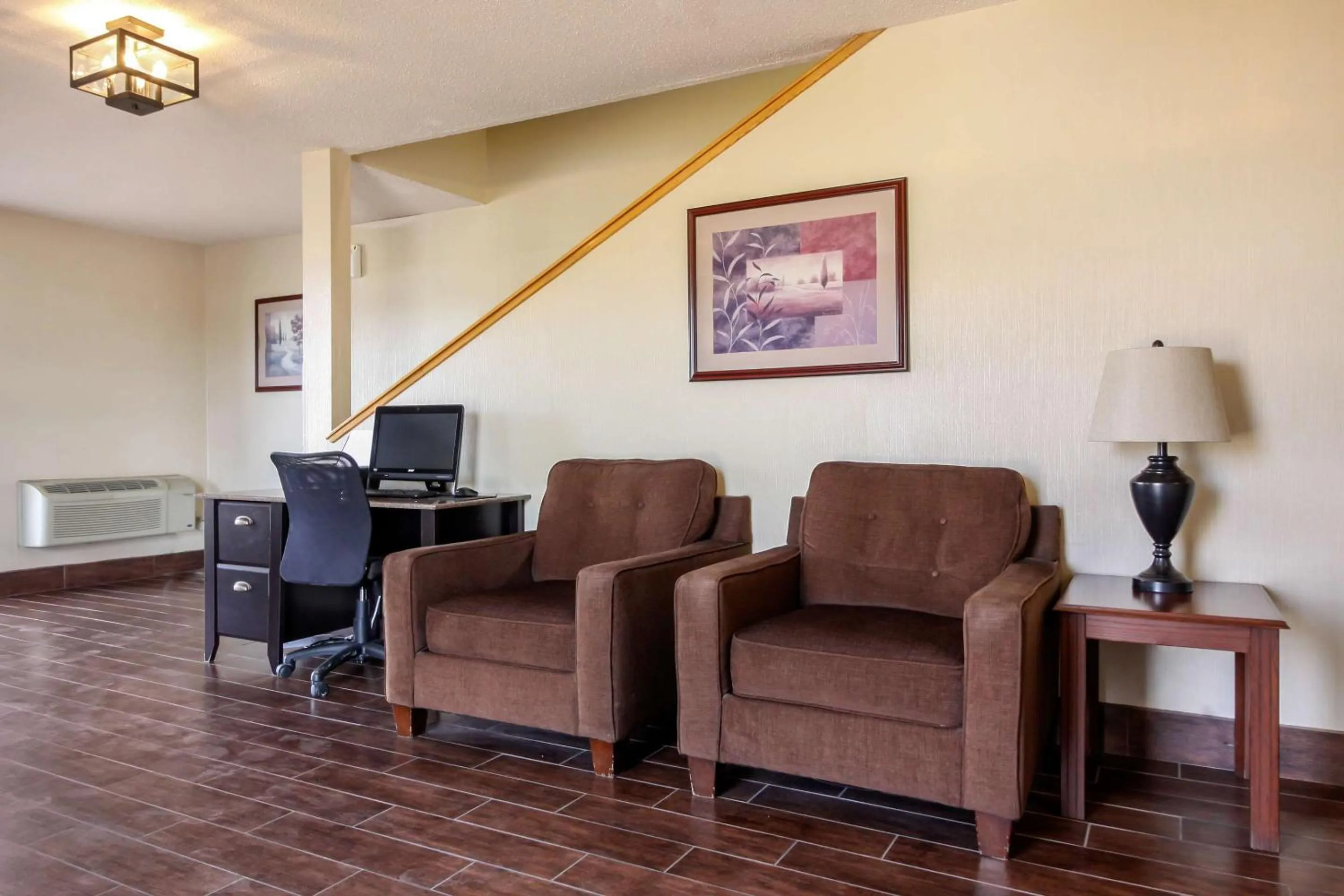 Lobby or reception in Quality Inn Hays I-70
