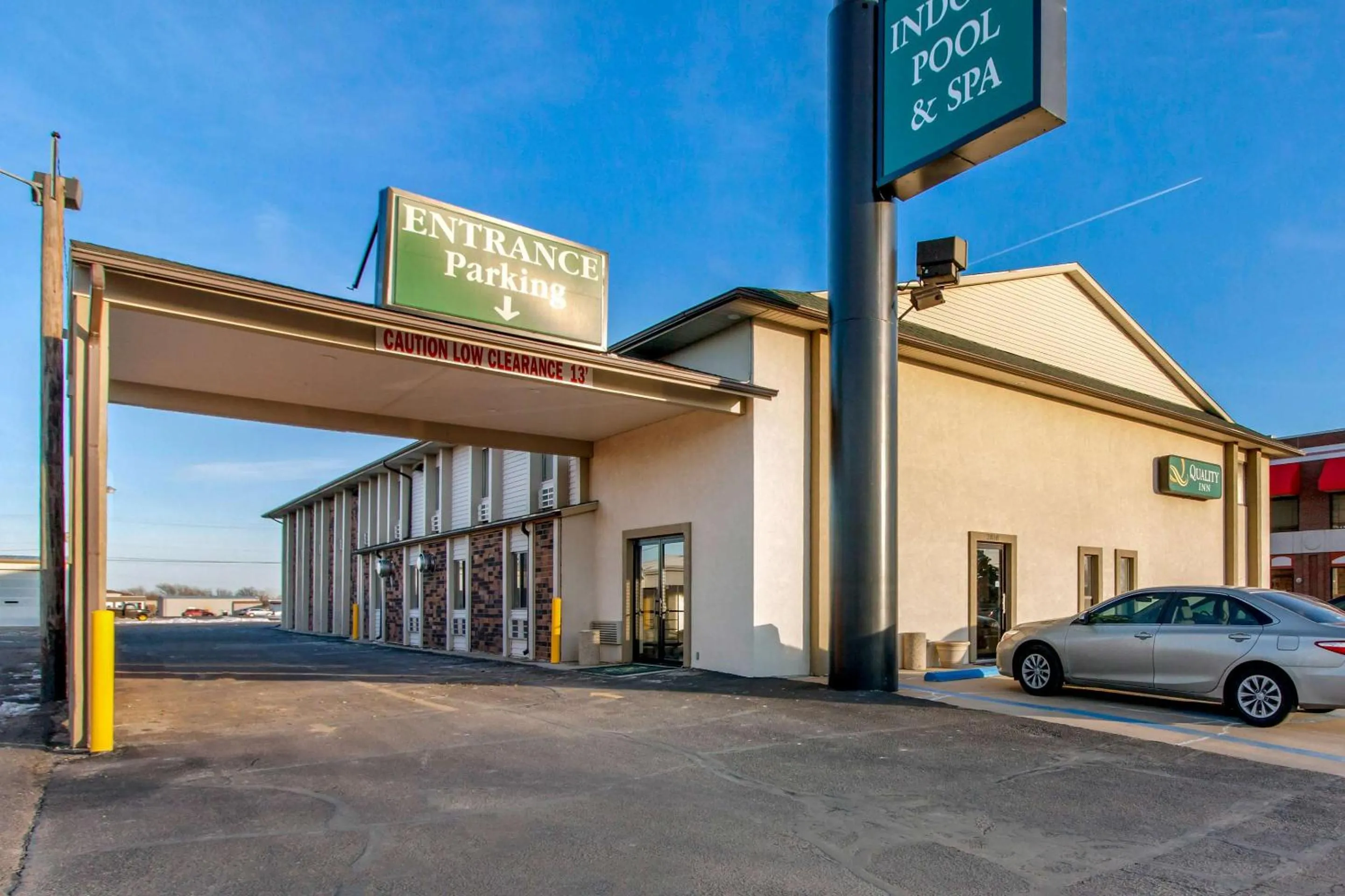 Property building in Quality Inn Hays I-70