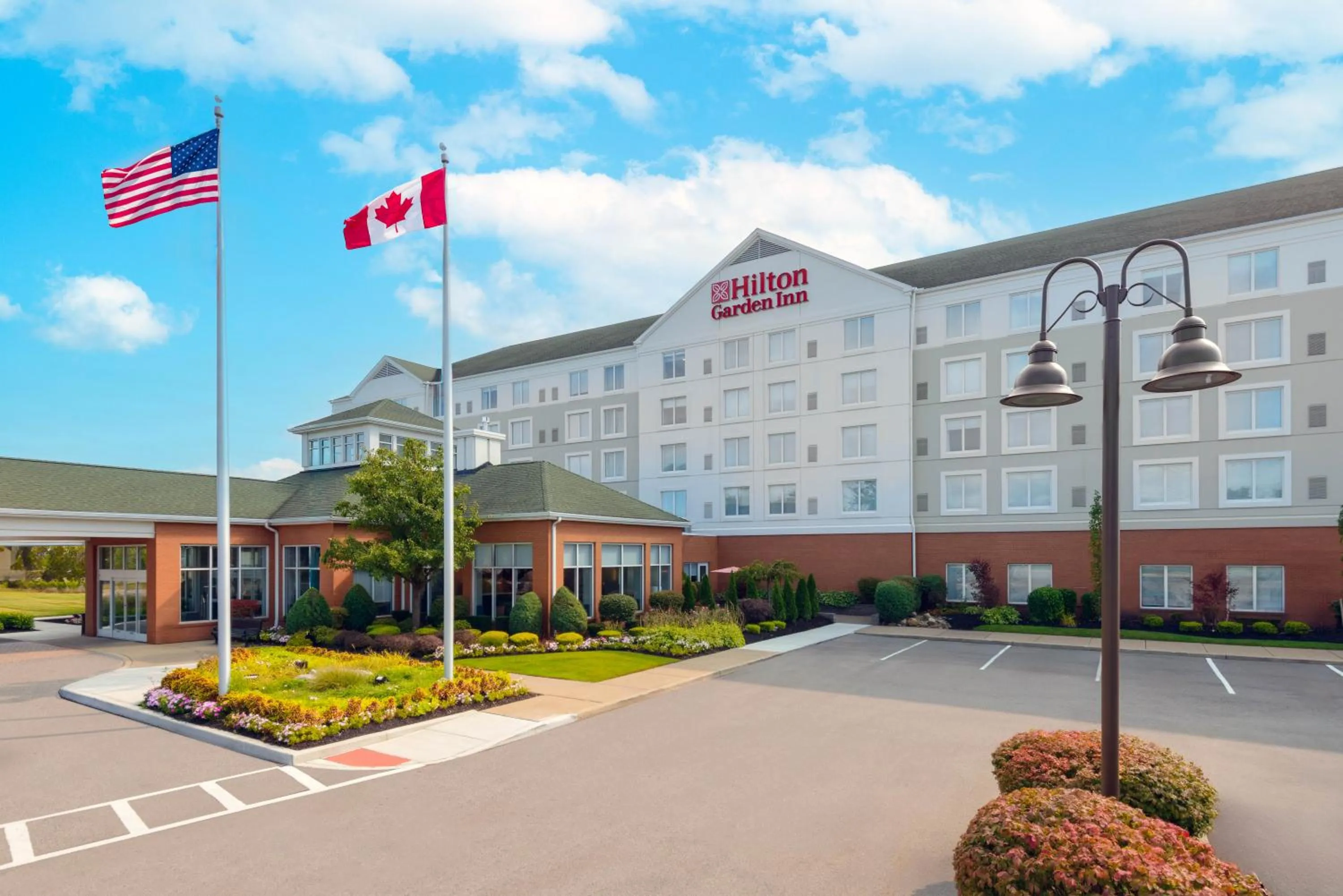 Property building in Hilton Garden Inn Buffalo Airport