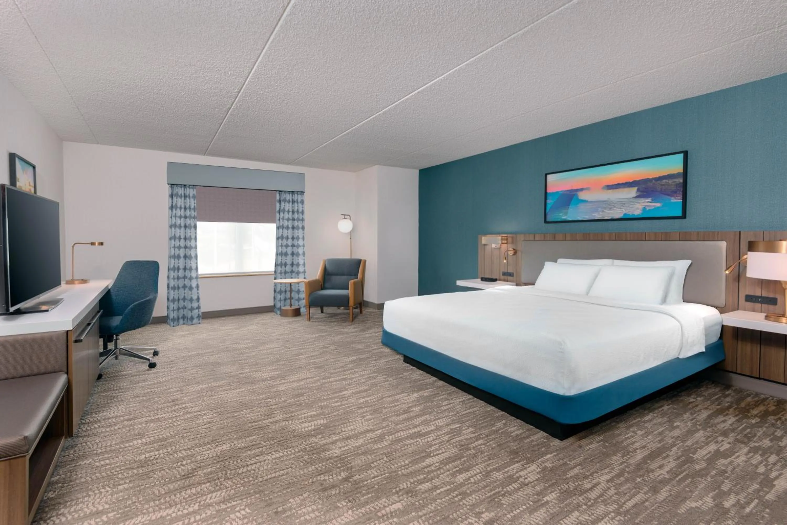 Bedroom, Bed in Hilton Garden Inn Buffalo Airport