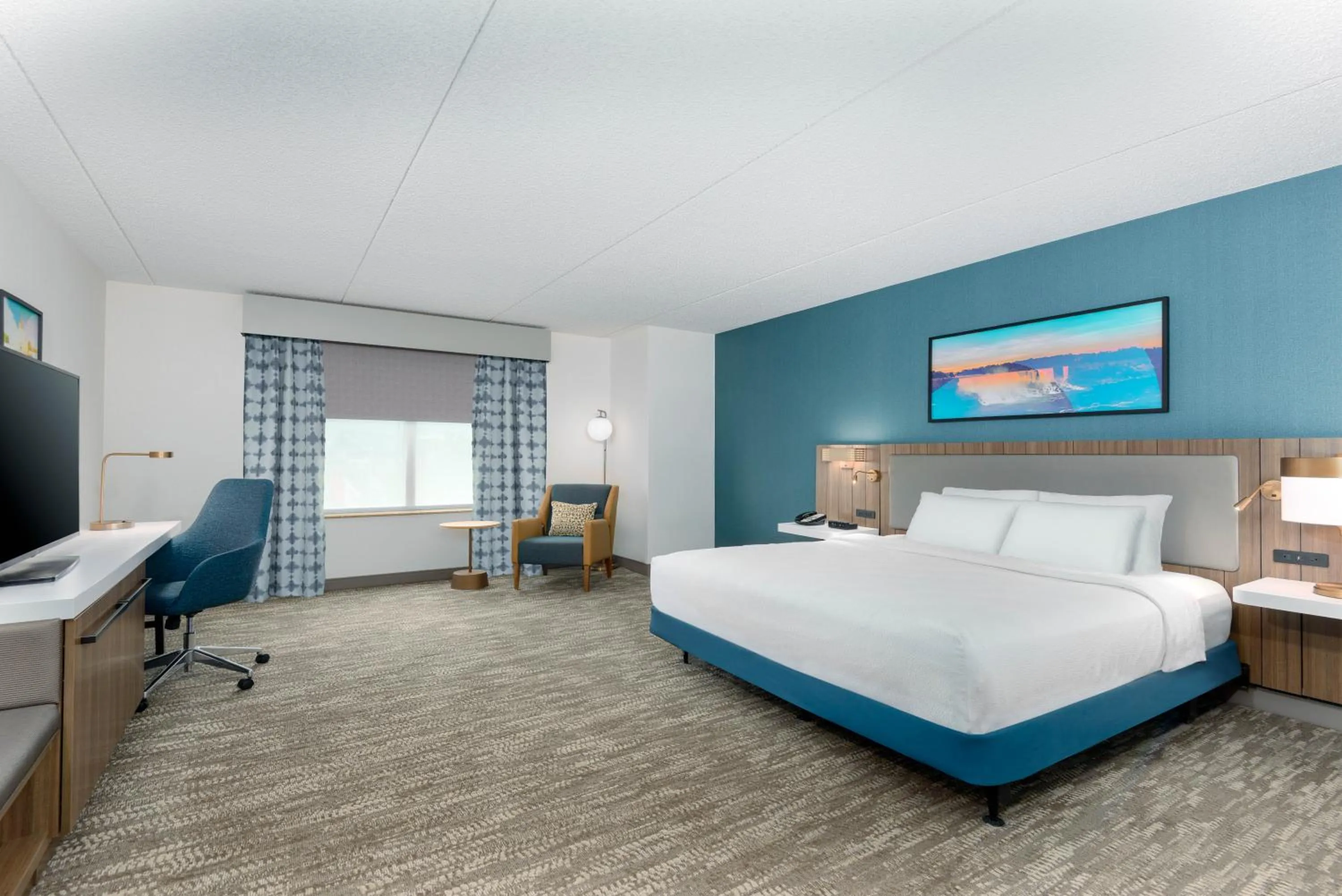 Bedroom, Bed in Hilton Garden Inn Buffalo Airport