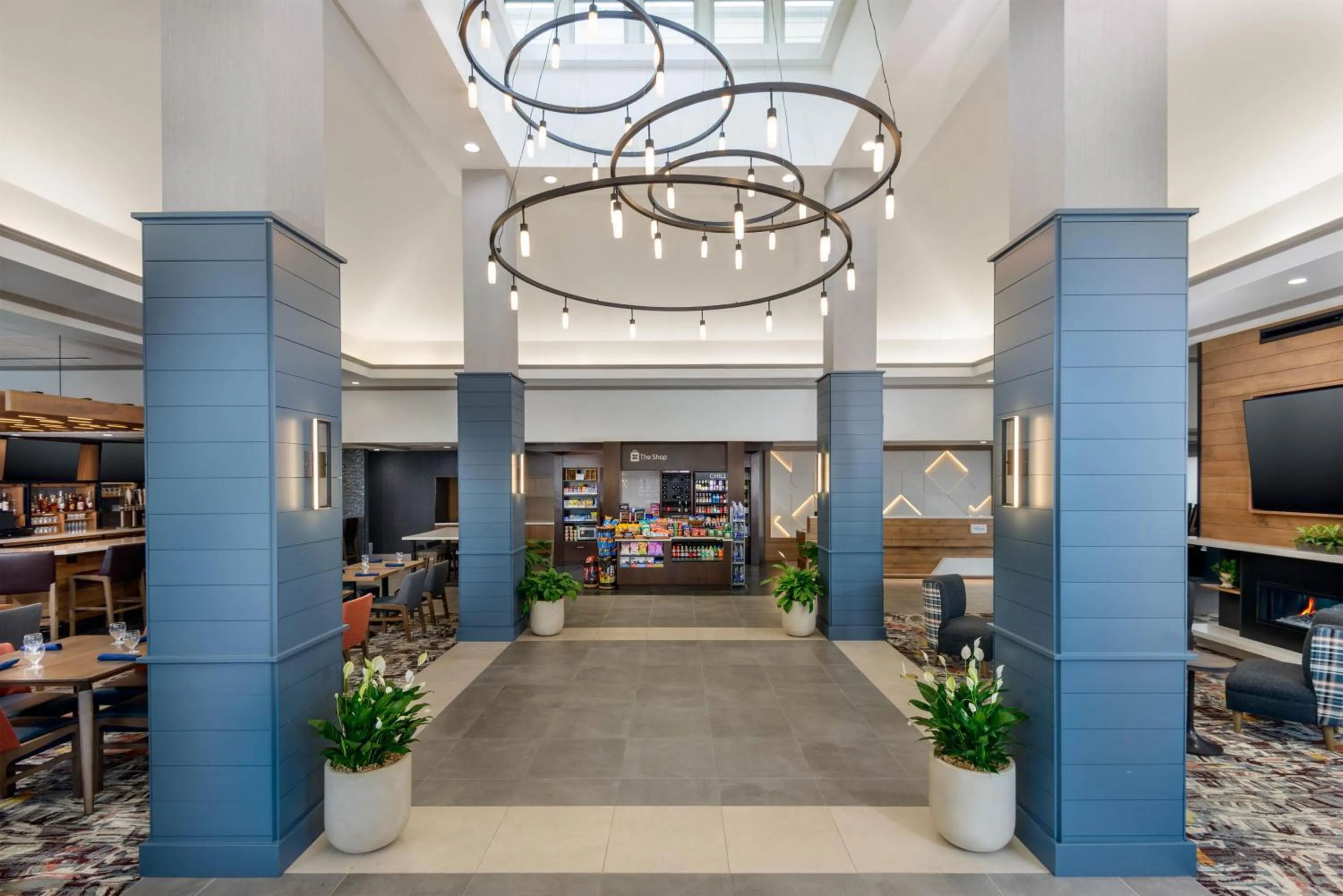 Lobby or reception in Hilton Garden Inn Buffalo Airport