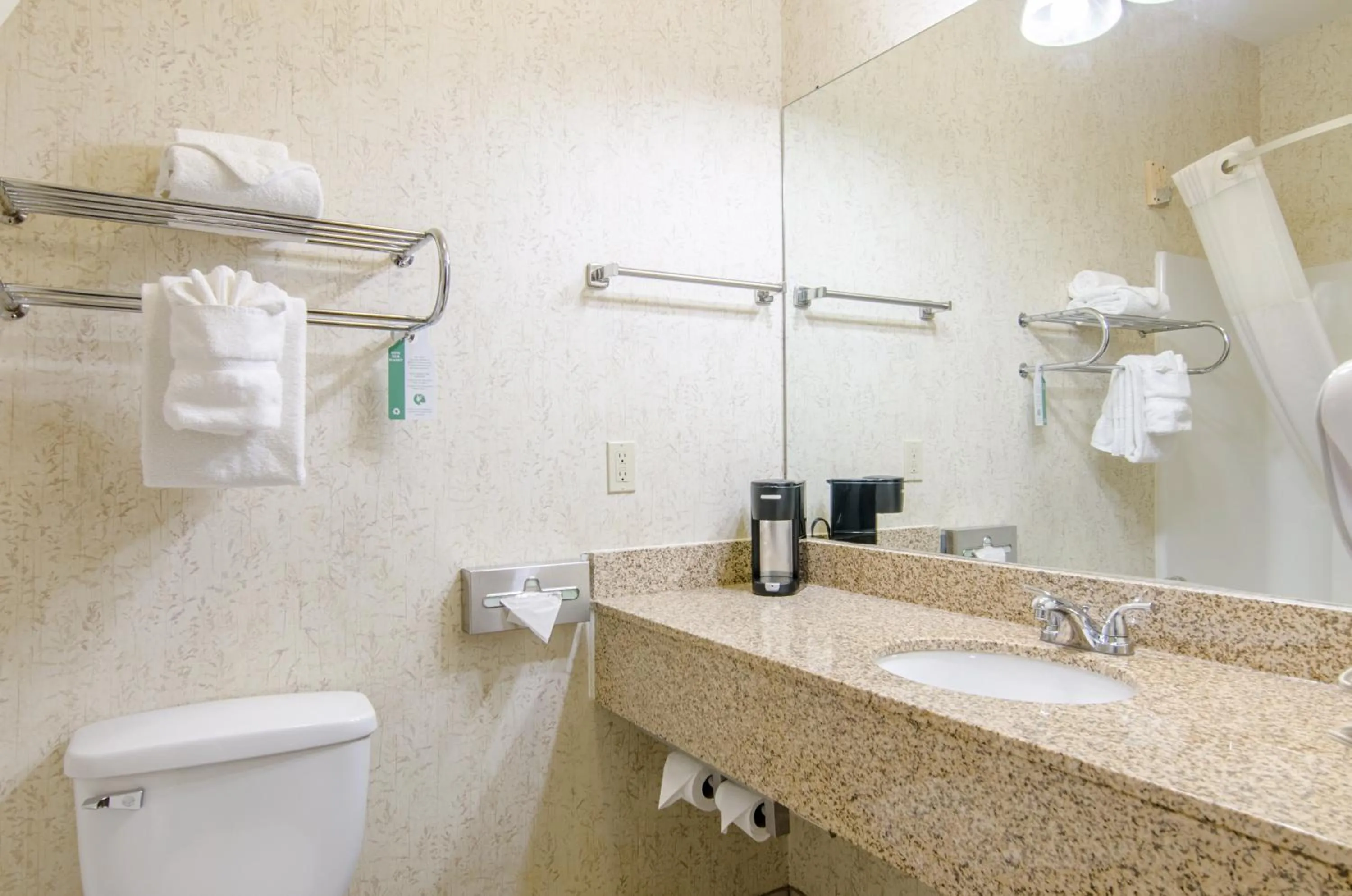 Bathroom in Quality Inn Junction City near Fort Riley