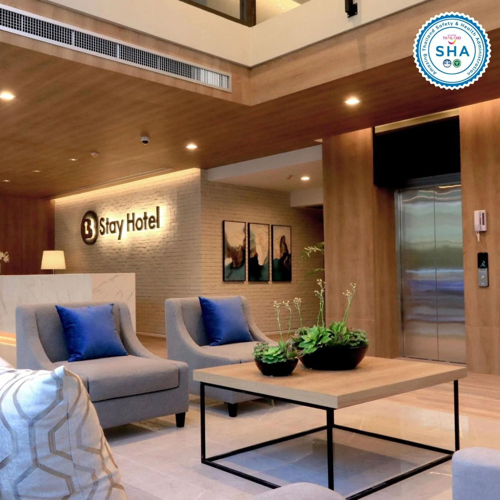 Property building in B Stay Hotel